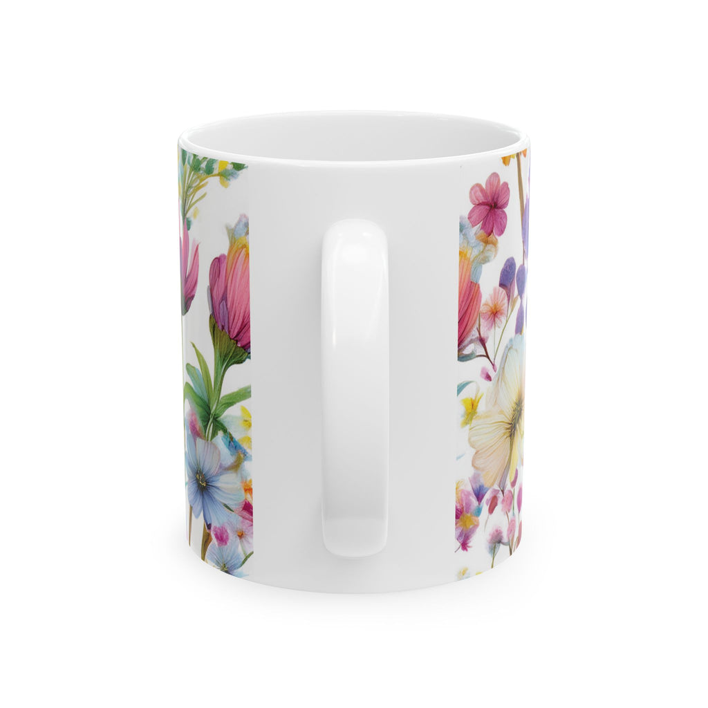 Ceramic Mug – Colorful Wildflowers