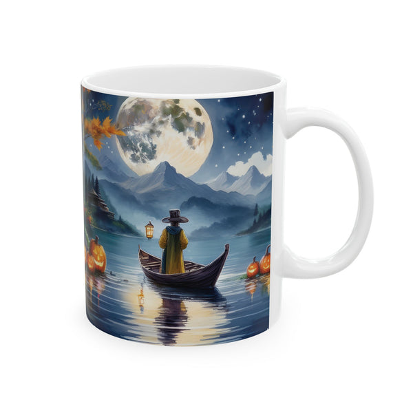 Ceramic Mug – Como Lake Fall Night