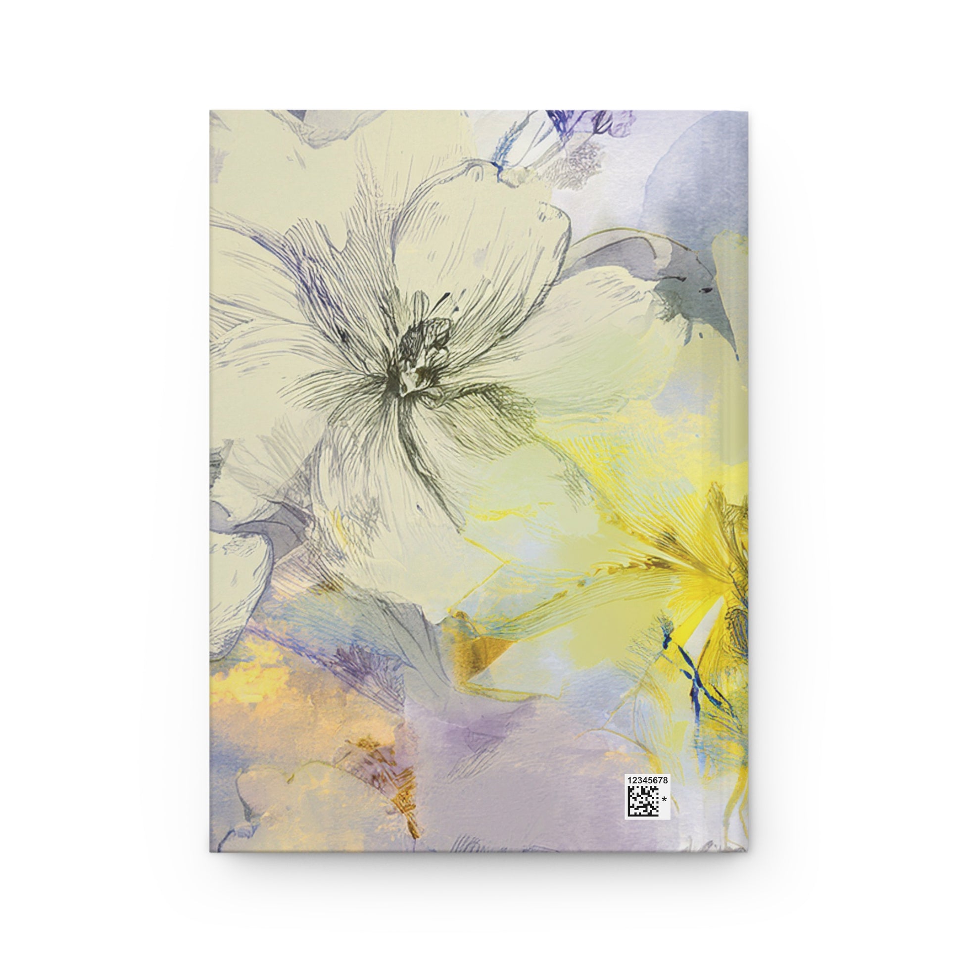 Notebook - Yellow & Purple Flowers