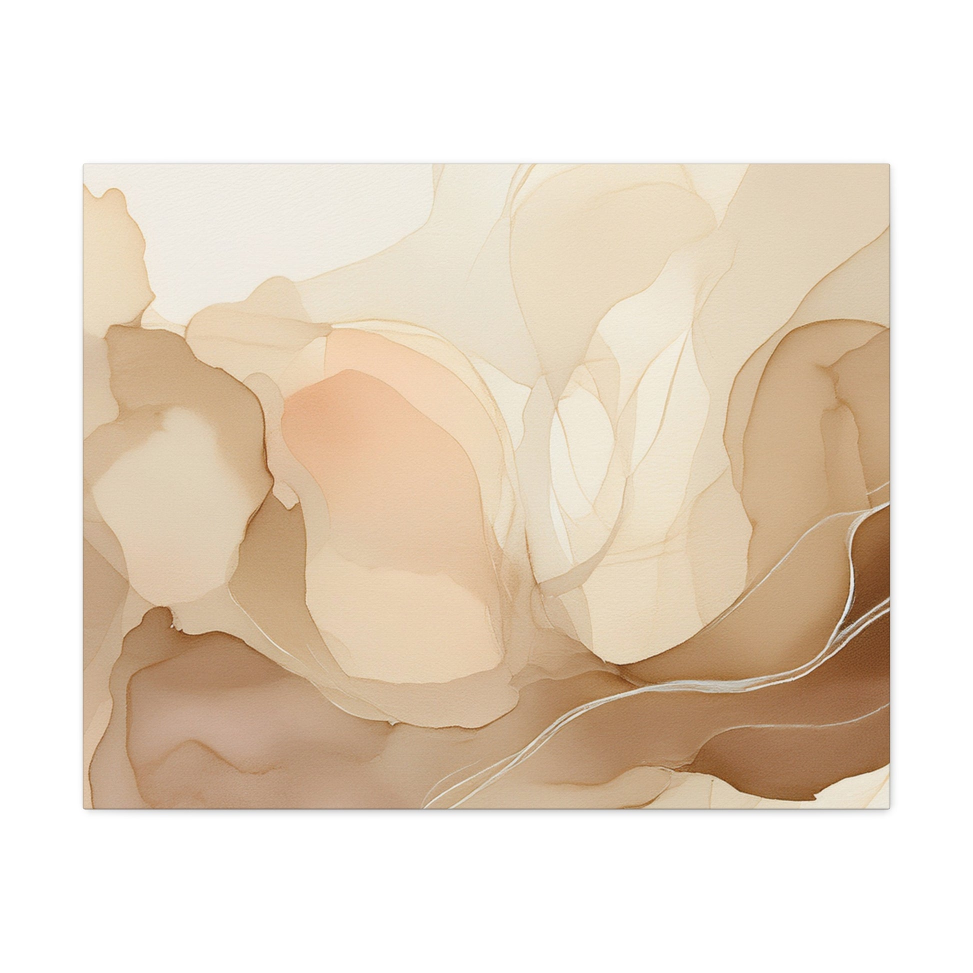 Canvas Wall Art – Desert Bloom Abstraction