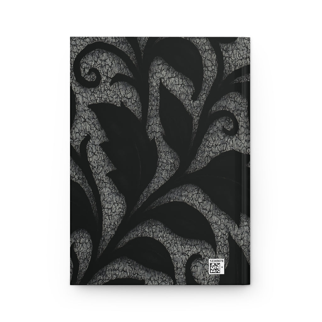 Notebook – Midnight Elegance Leaves