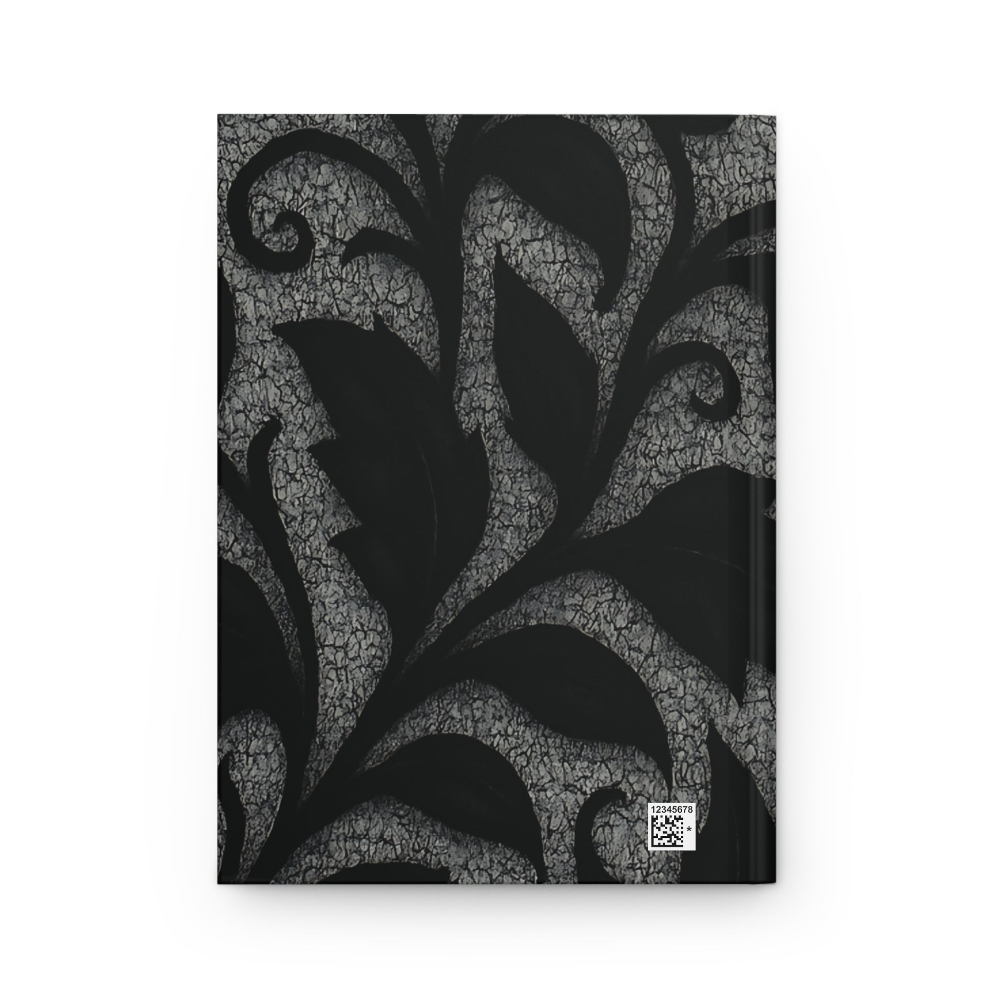 Notebook – Midnight Elegance Leaves