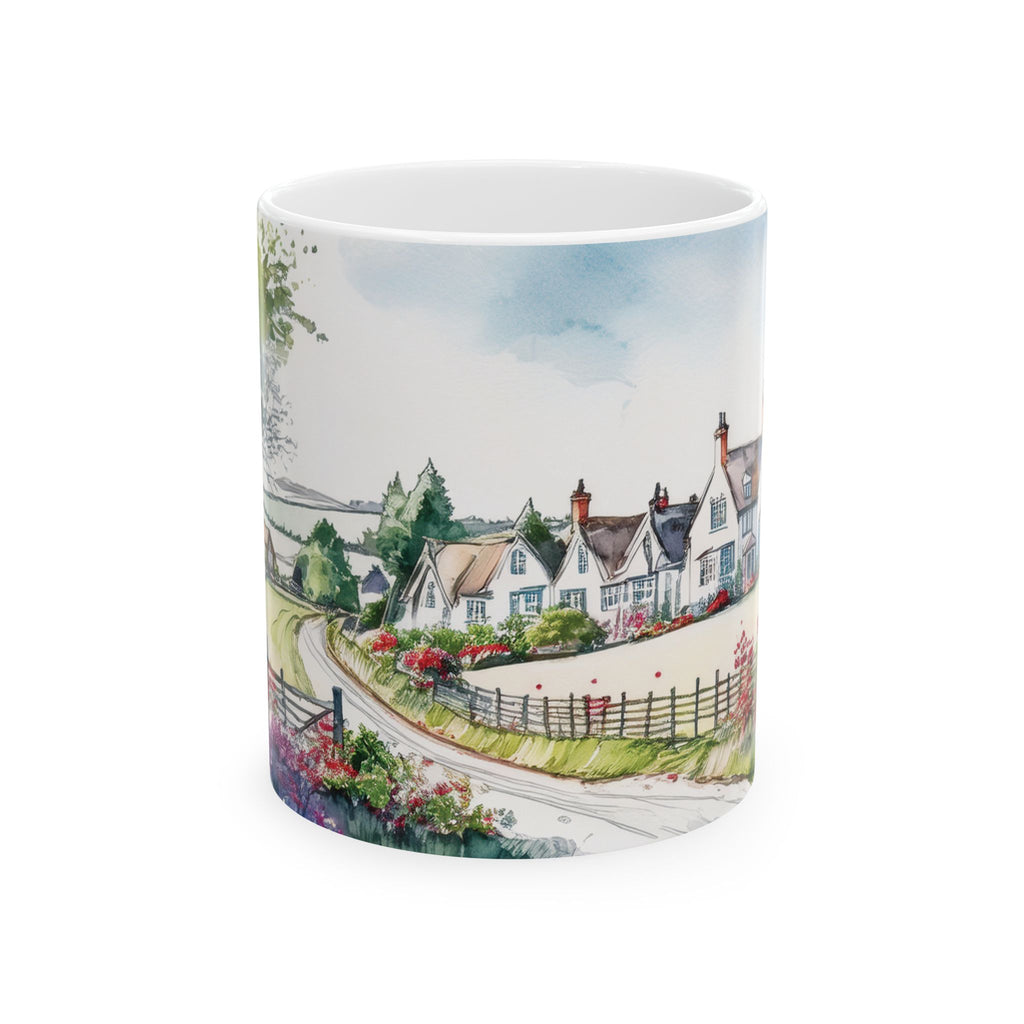 Ceramic Mug – English Cottages