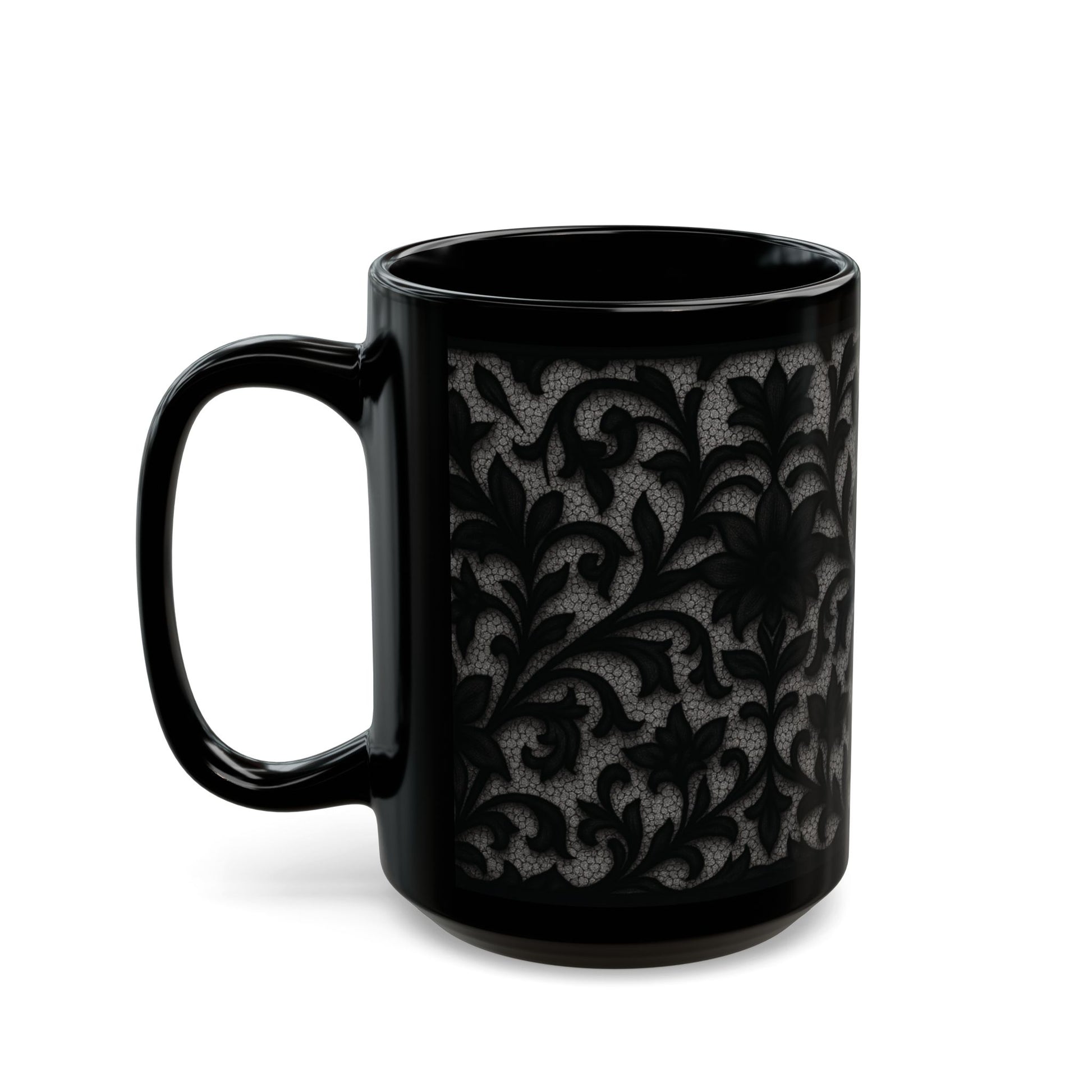 Mug - Midnight Elegance Timeless Lace
