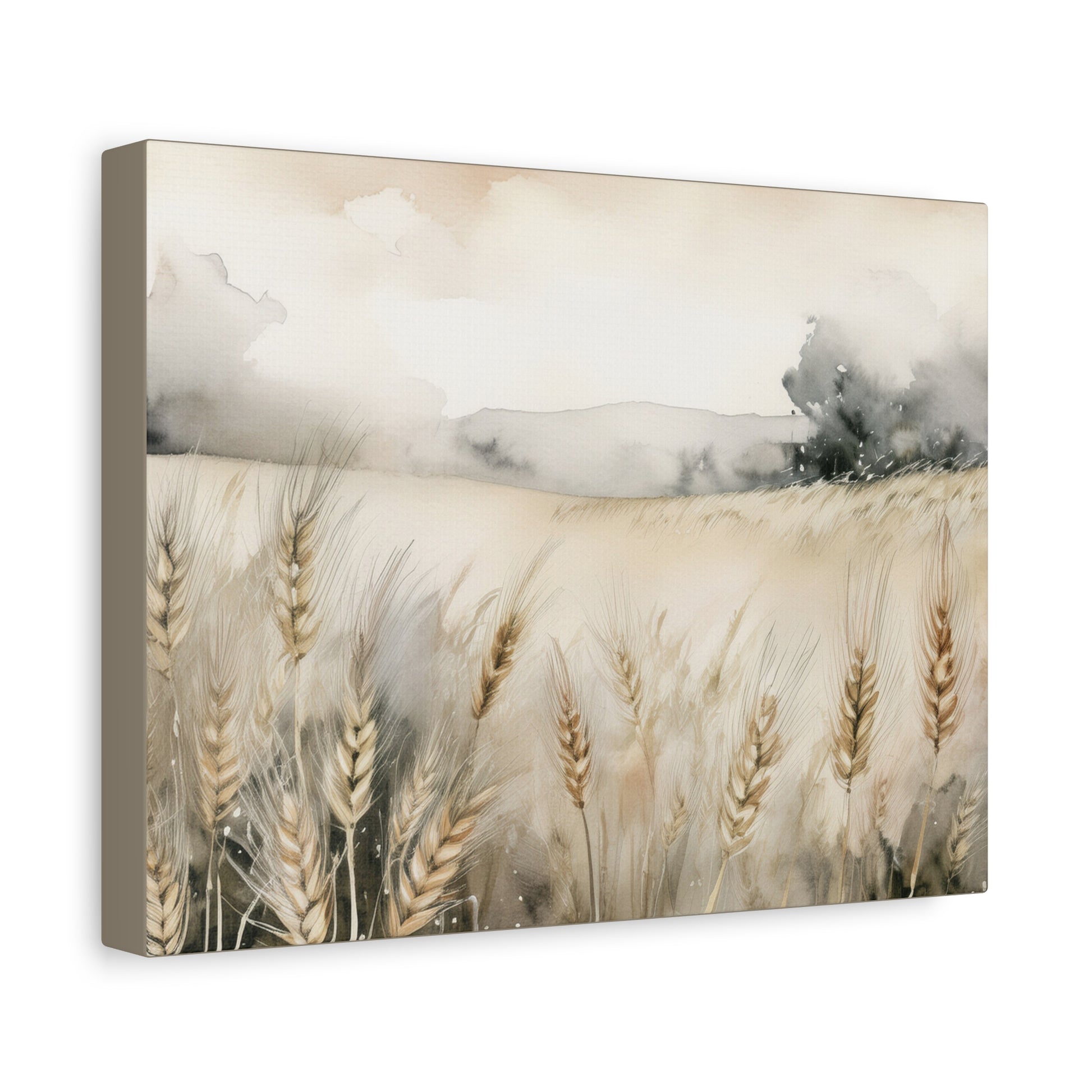 Canvas Wall Art - Field in the Mist