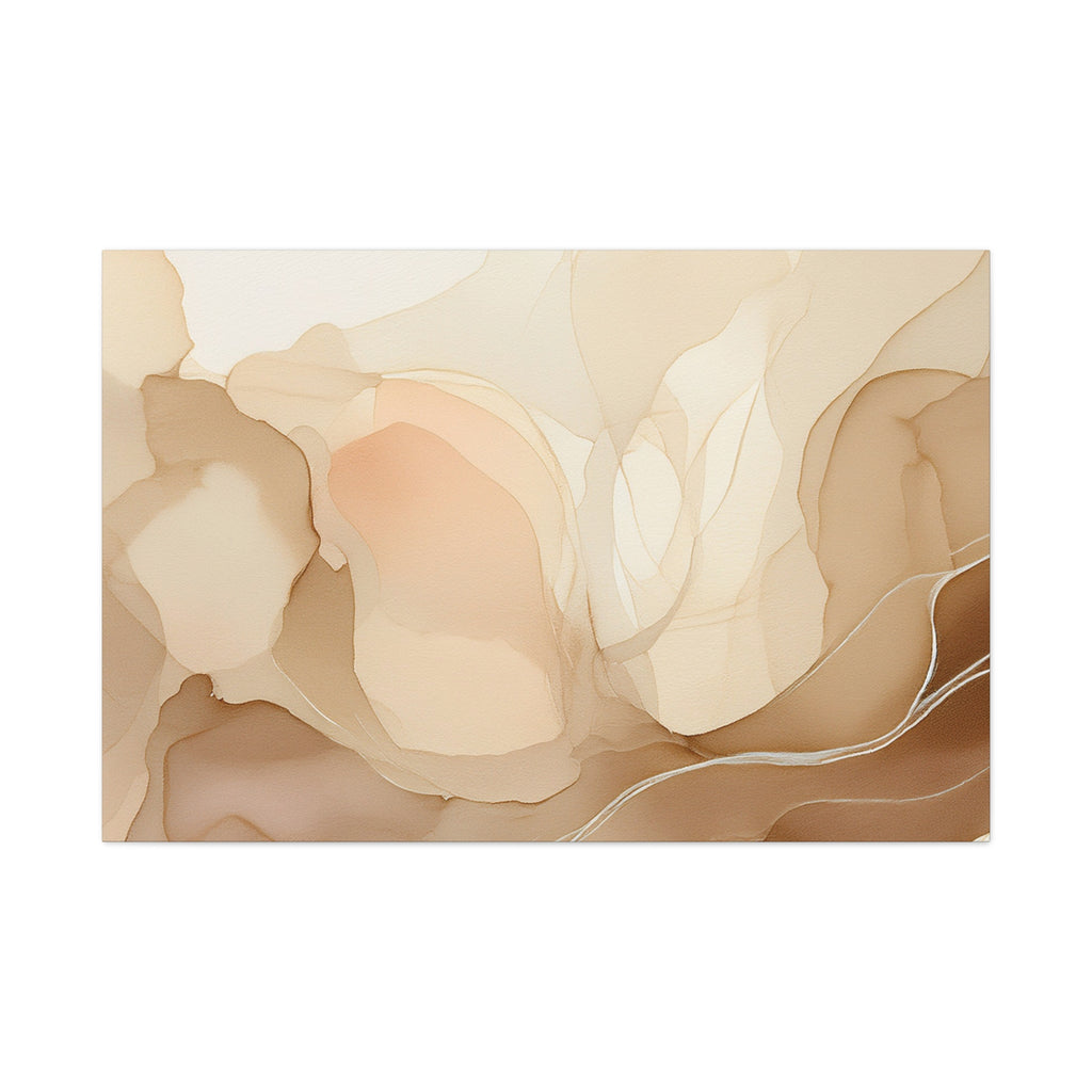 Canvas Wall Art – Desert Bloom Abstraction