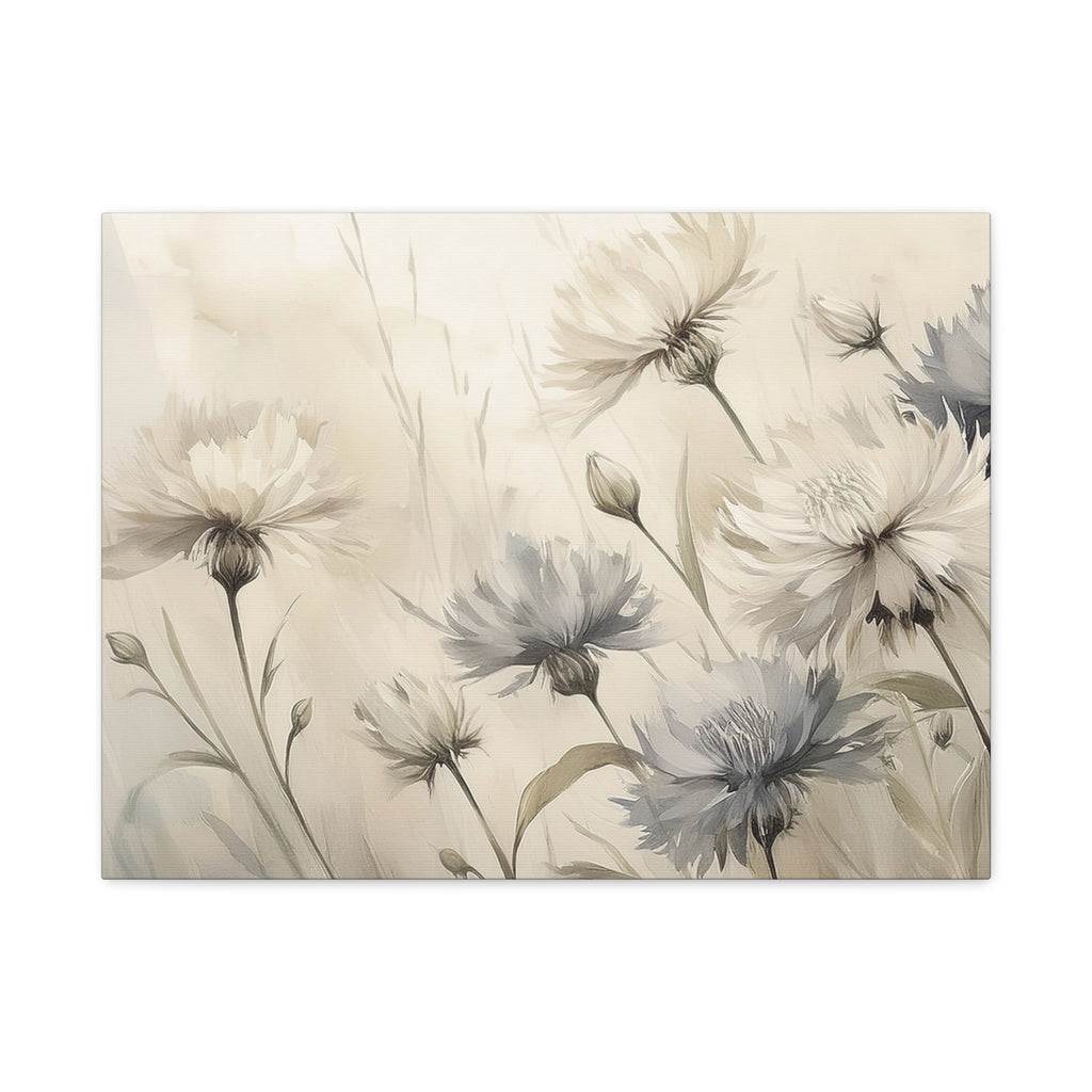 Canvas Wall Art – Faded Cornflowers