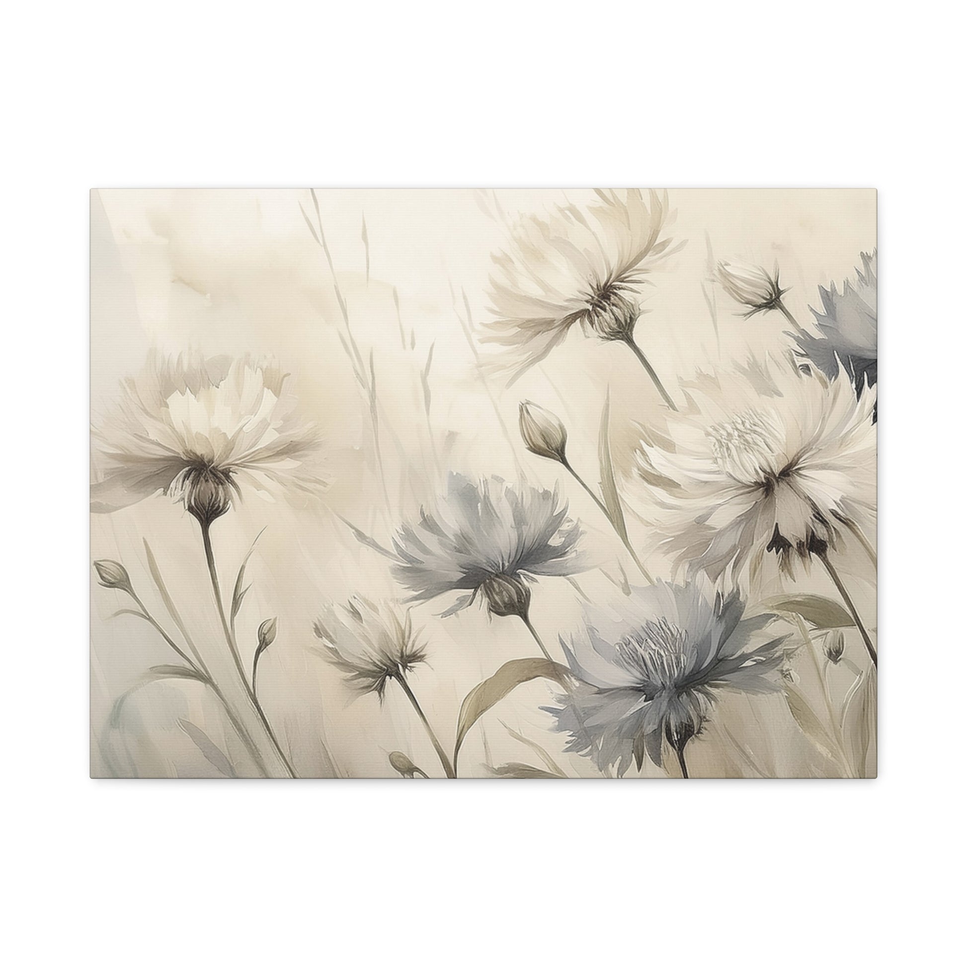 Canvas Wall Art – Faded Cornflowers