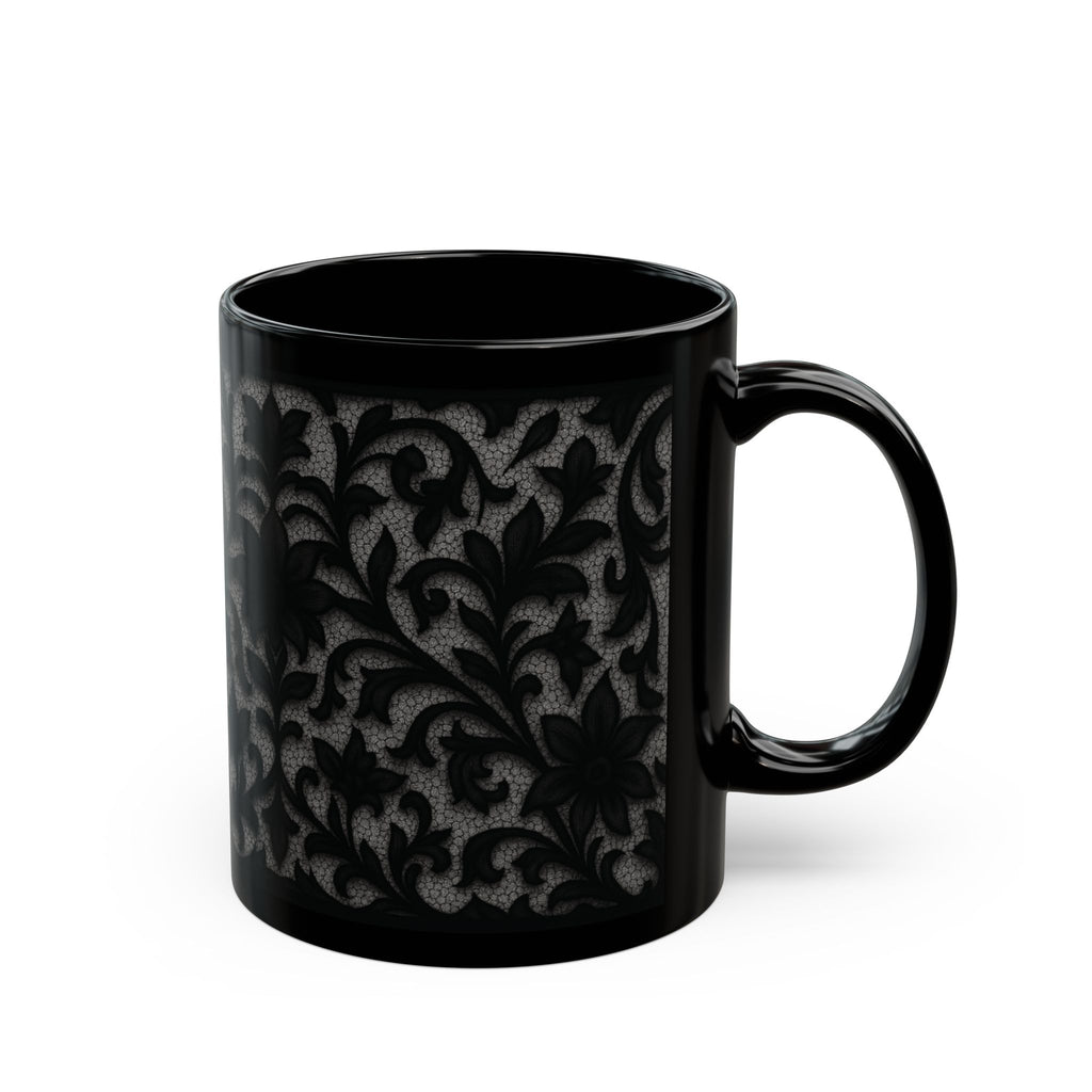 Mug - Midnight Elegance Timeless Lace
