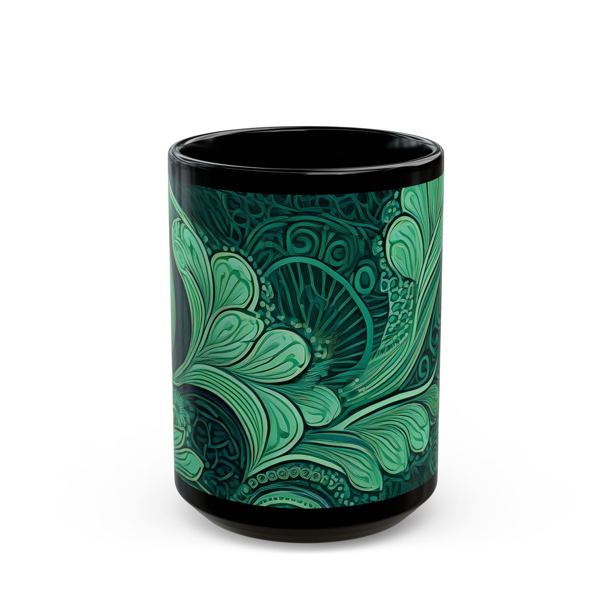Ceramic Mug - Midnight Emerald