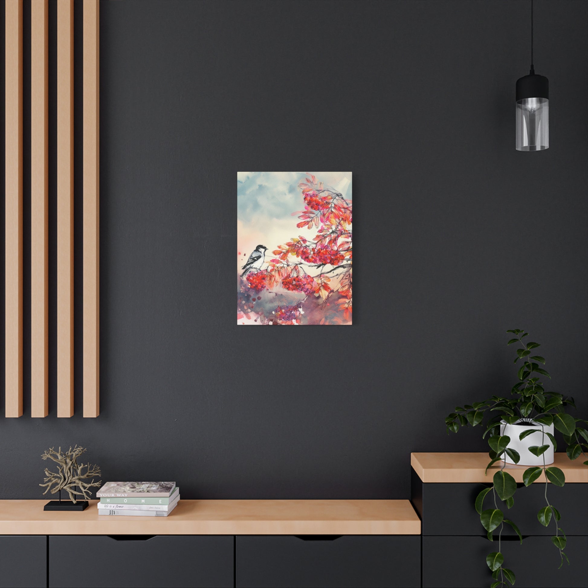 Canvas Wall Art - Rowan Songbird