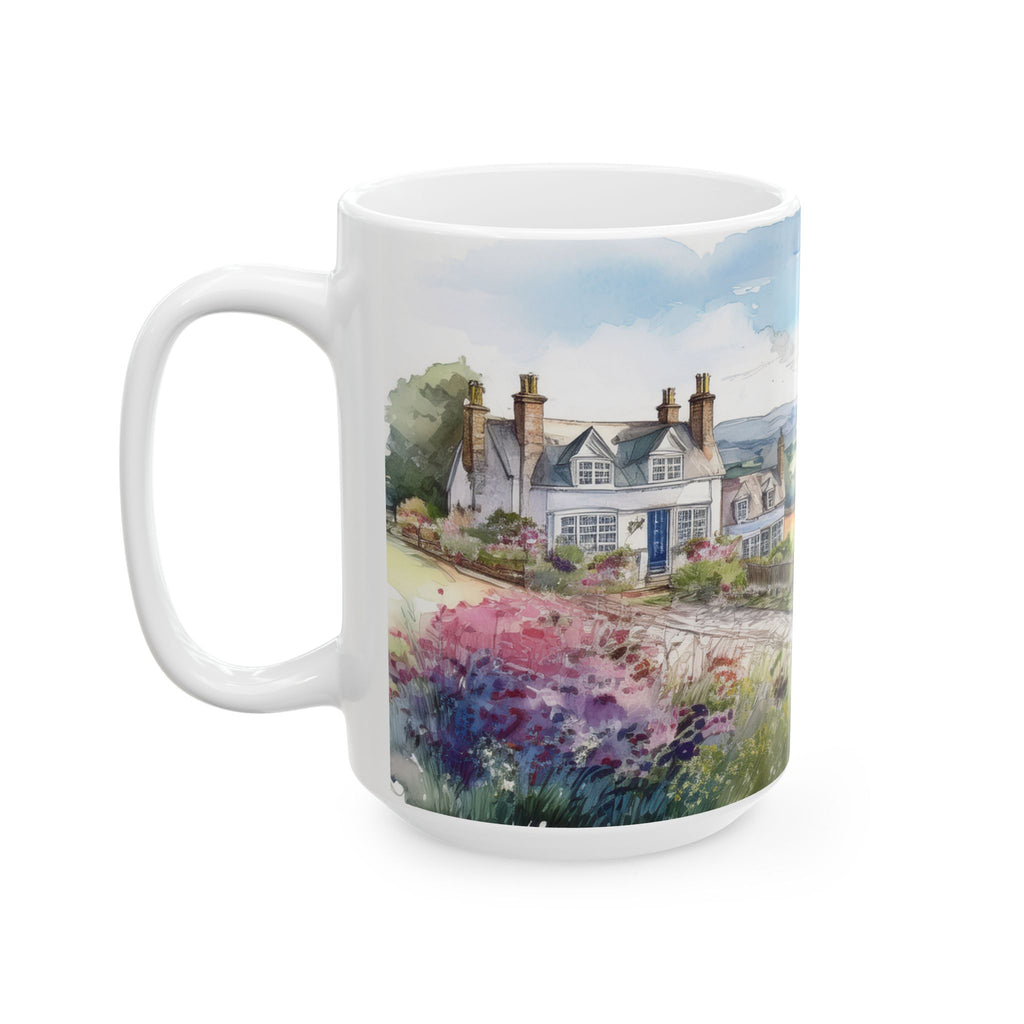 Ceramic Mug – Countryside Garden Path