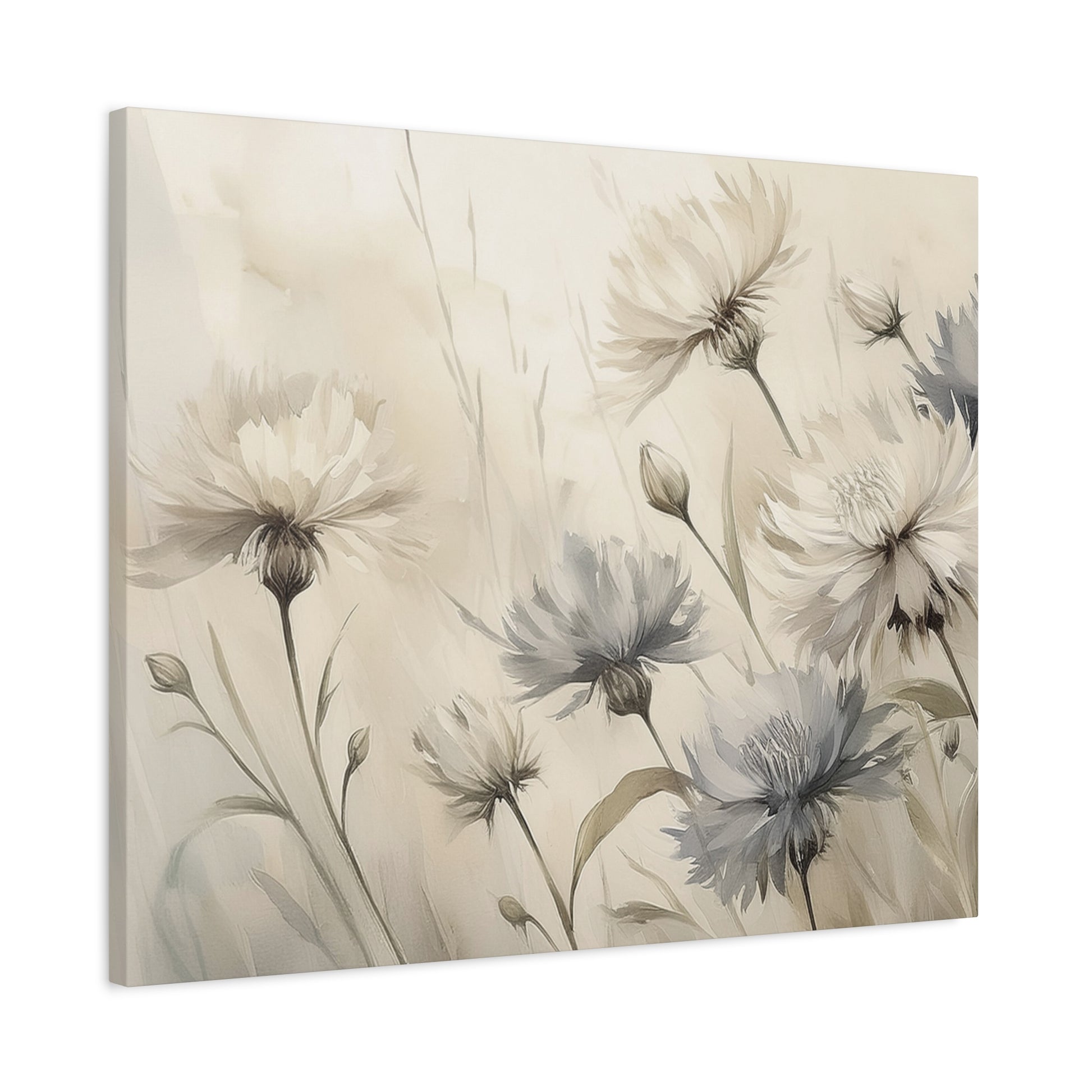 Canvas Wall Art – Faded Cornflowers