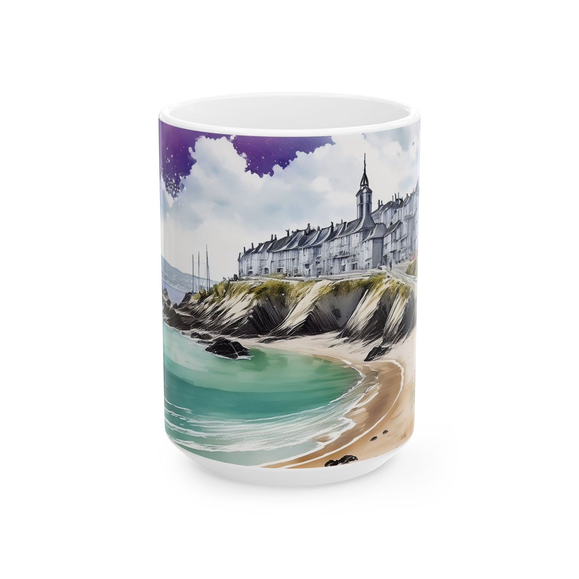 Ceramic Mug – Coastal Village
