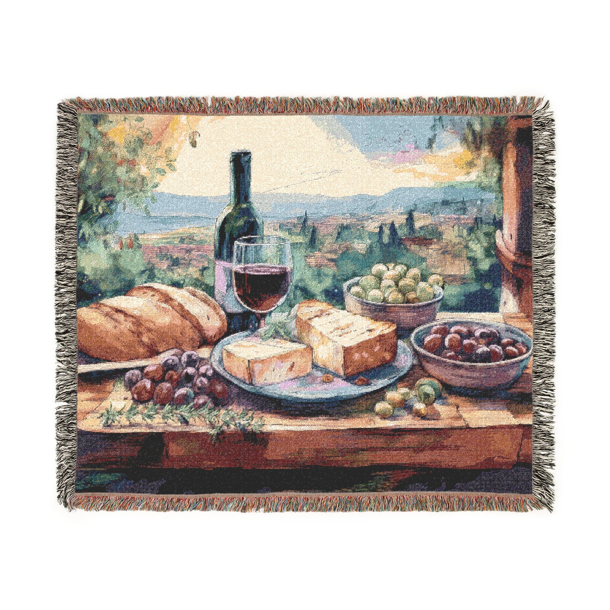 Woven Blanket – Mediterranean Table