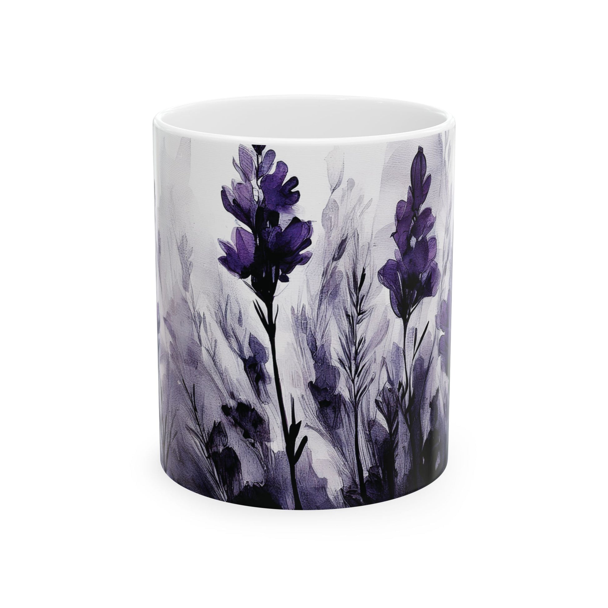 Ceramic Mug – Lavender Blooms
