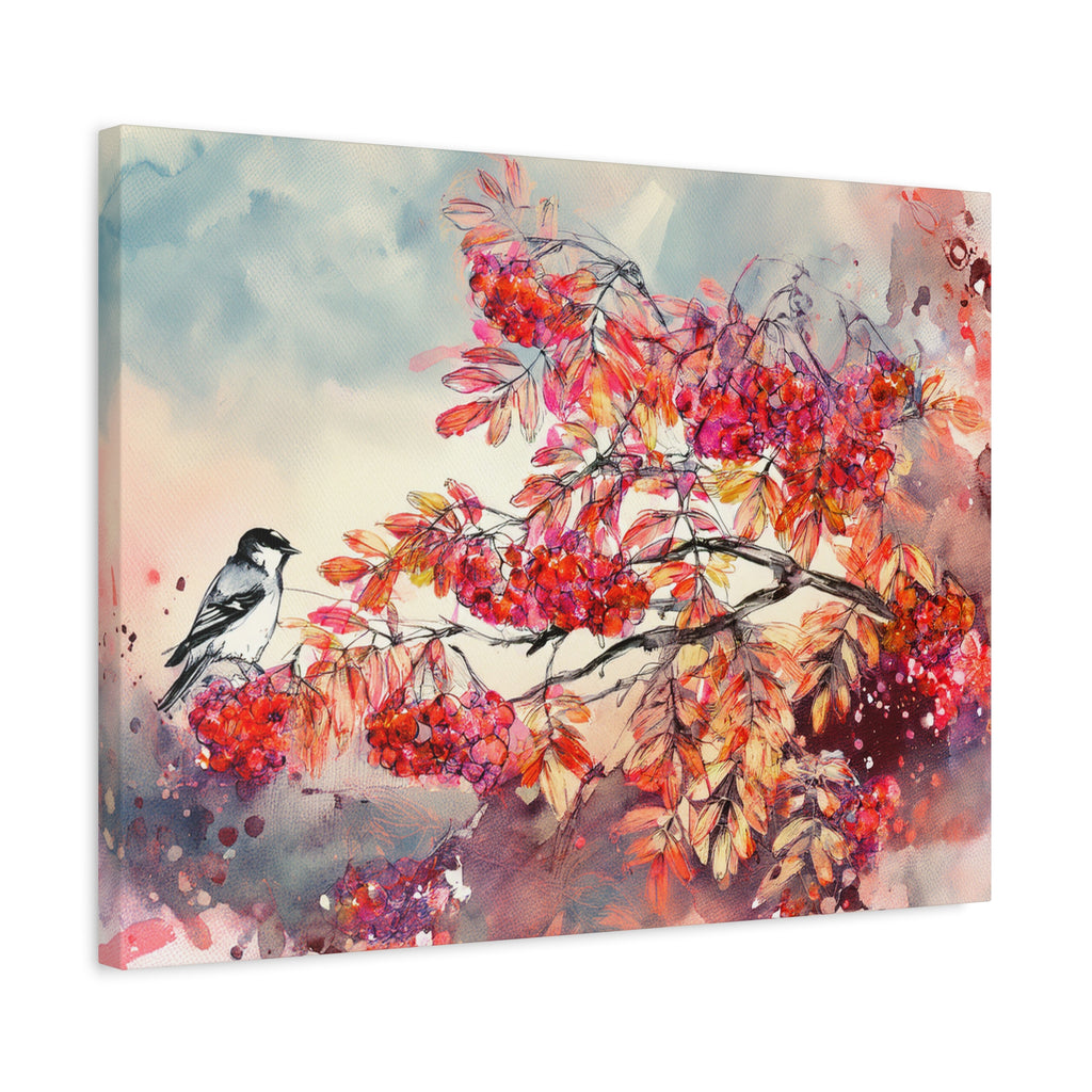 Canvas Wall Art - Rowan Songbird