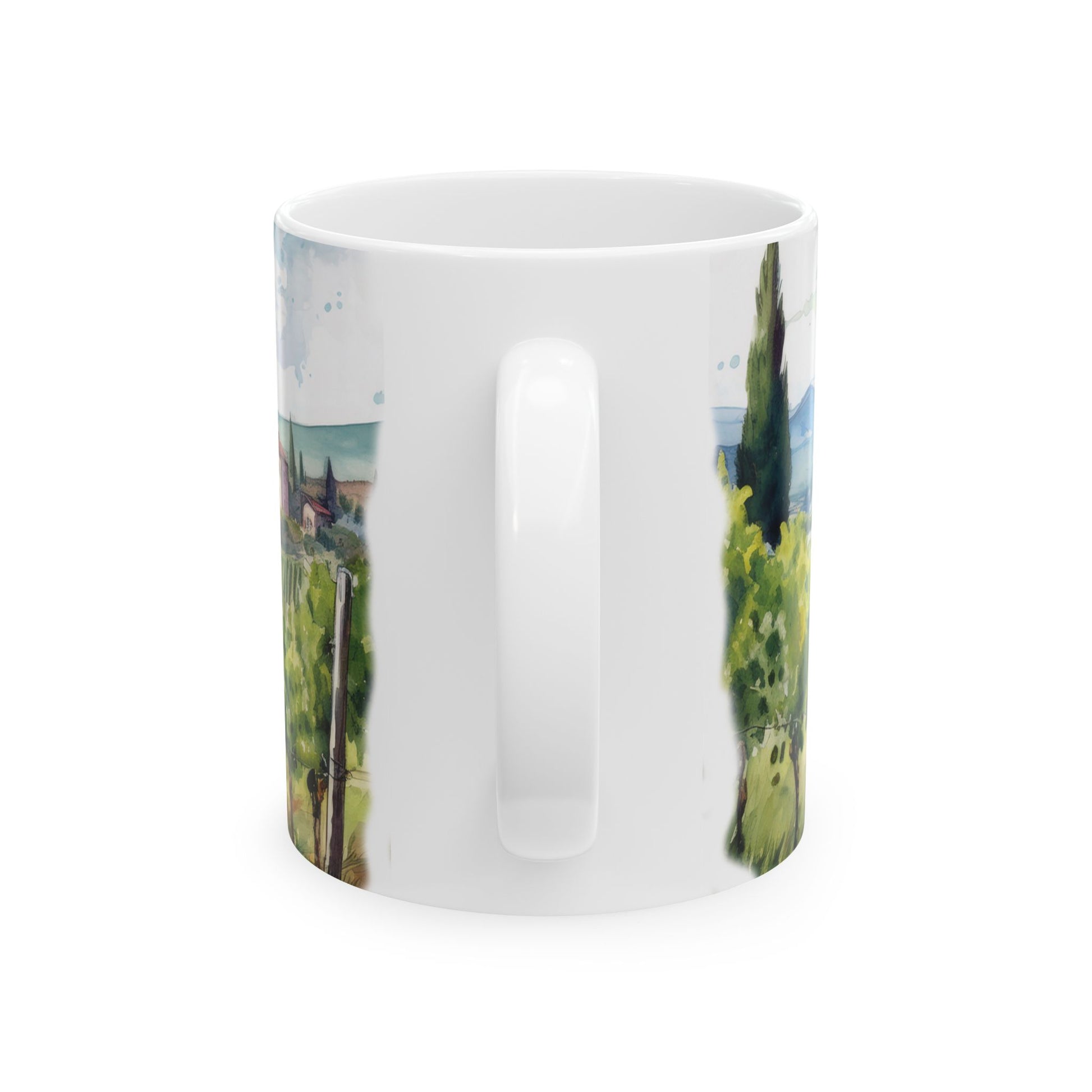 Ceramic Mug- Mediterranean Vineyard