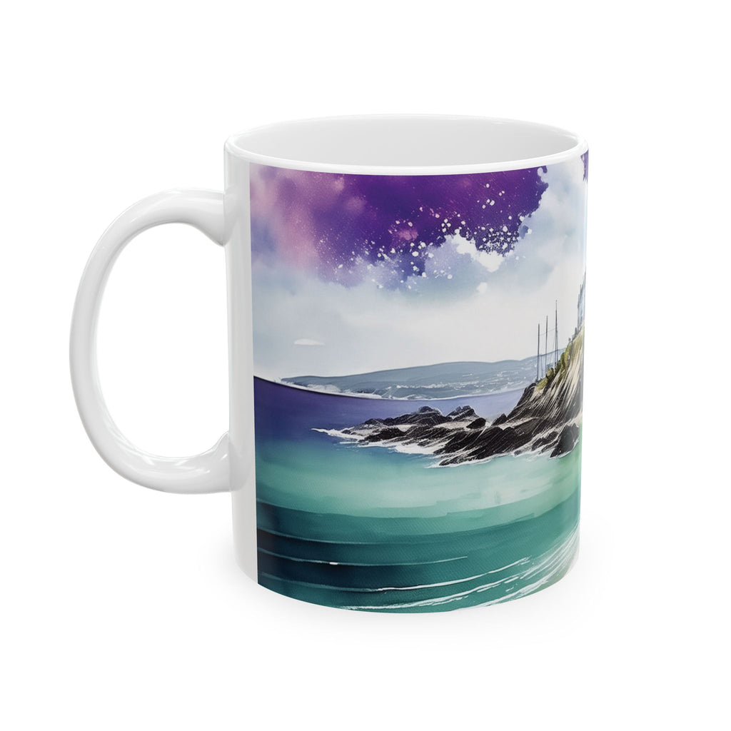Ceramic Mug – Coastal Village