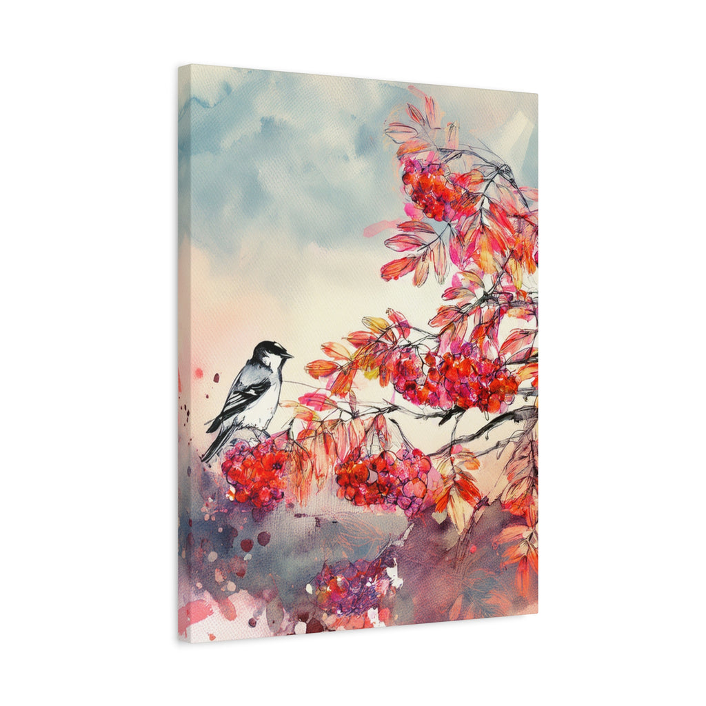 Canvas Wall Art - Rowan Songbird