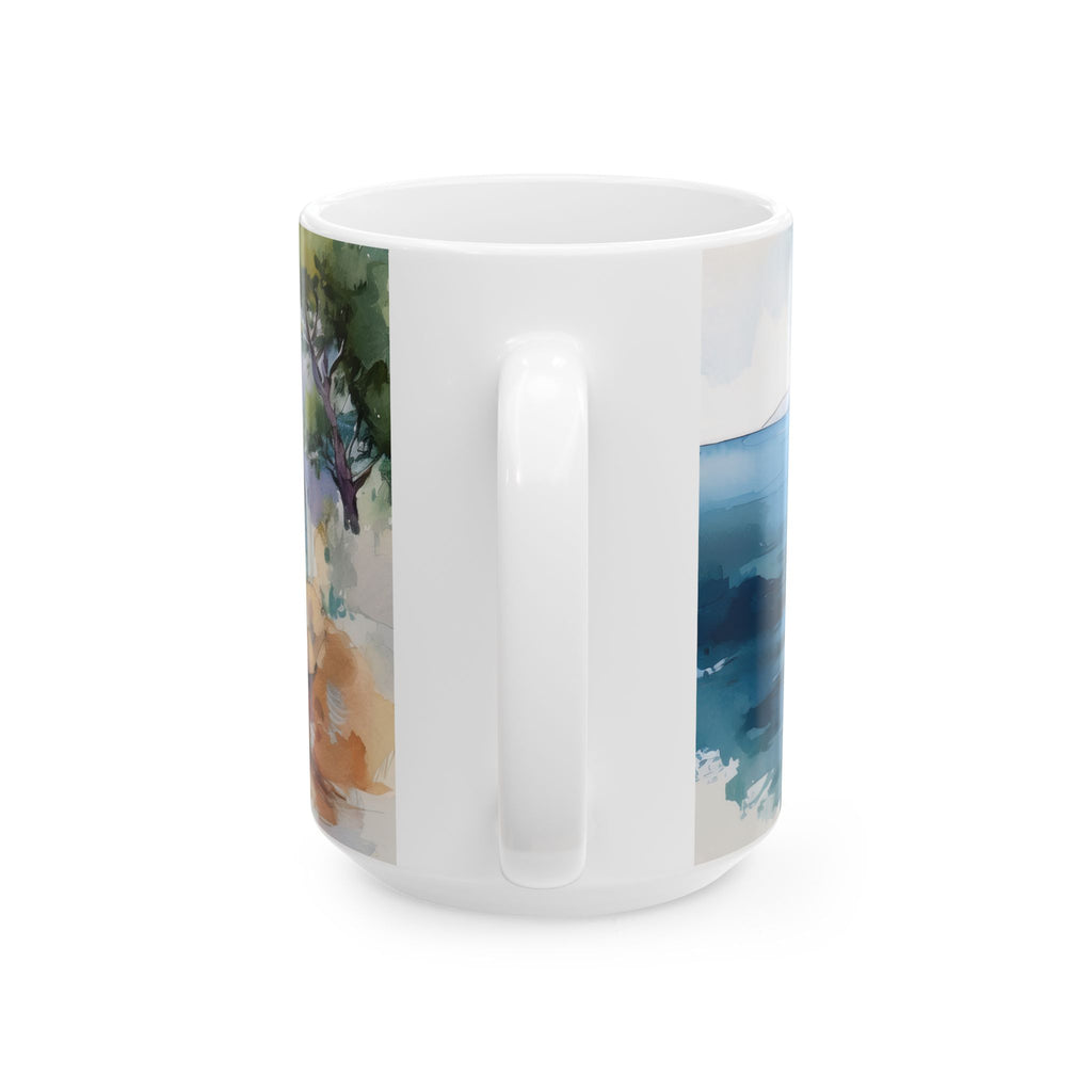 Ceramic Mug – Mediterranean Villa