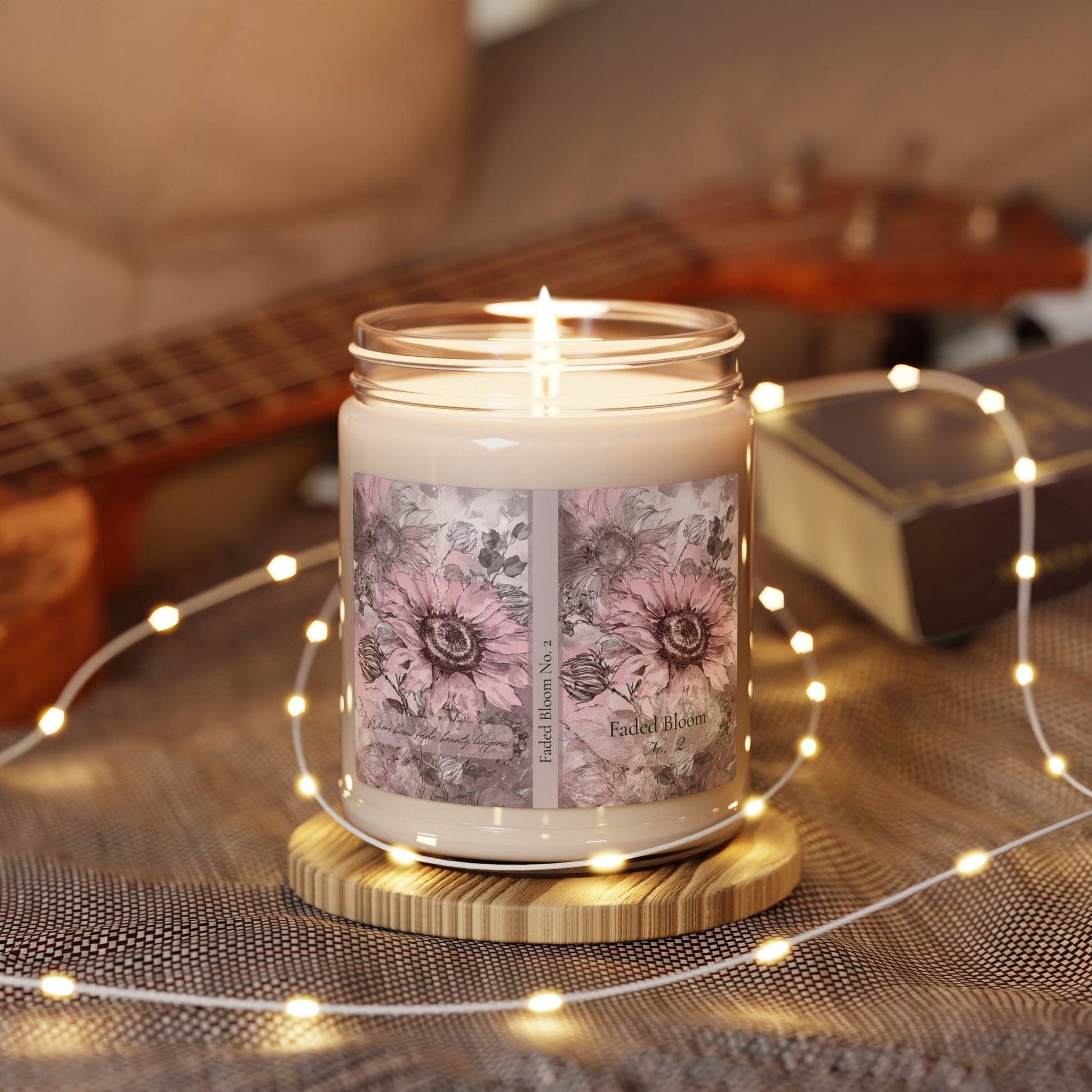 Scented Soy Candle - Faded Bloom No. 2