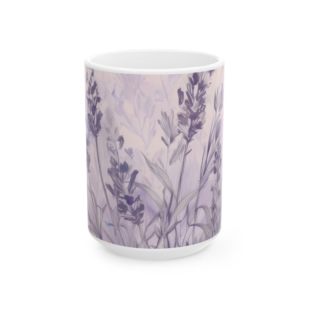 Ceramic Mug - Lavender Field
