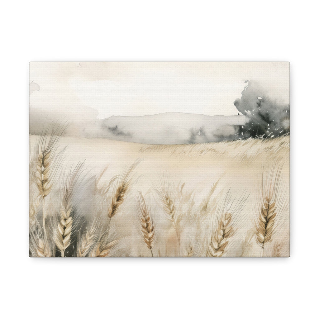 Canvas Wall Art - Field in the Mist