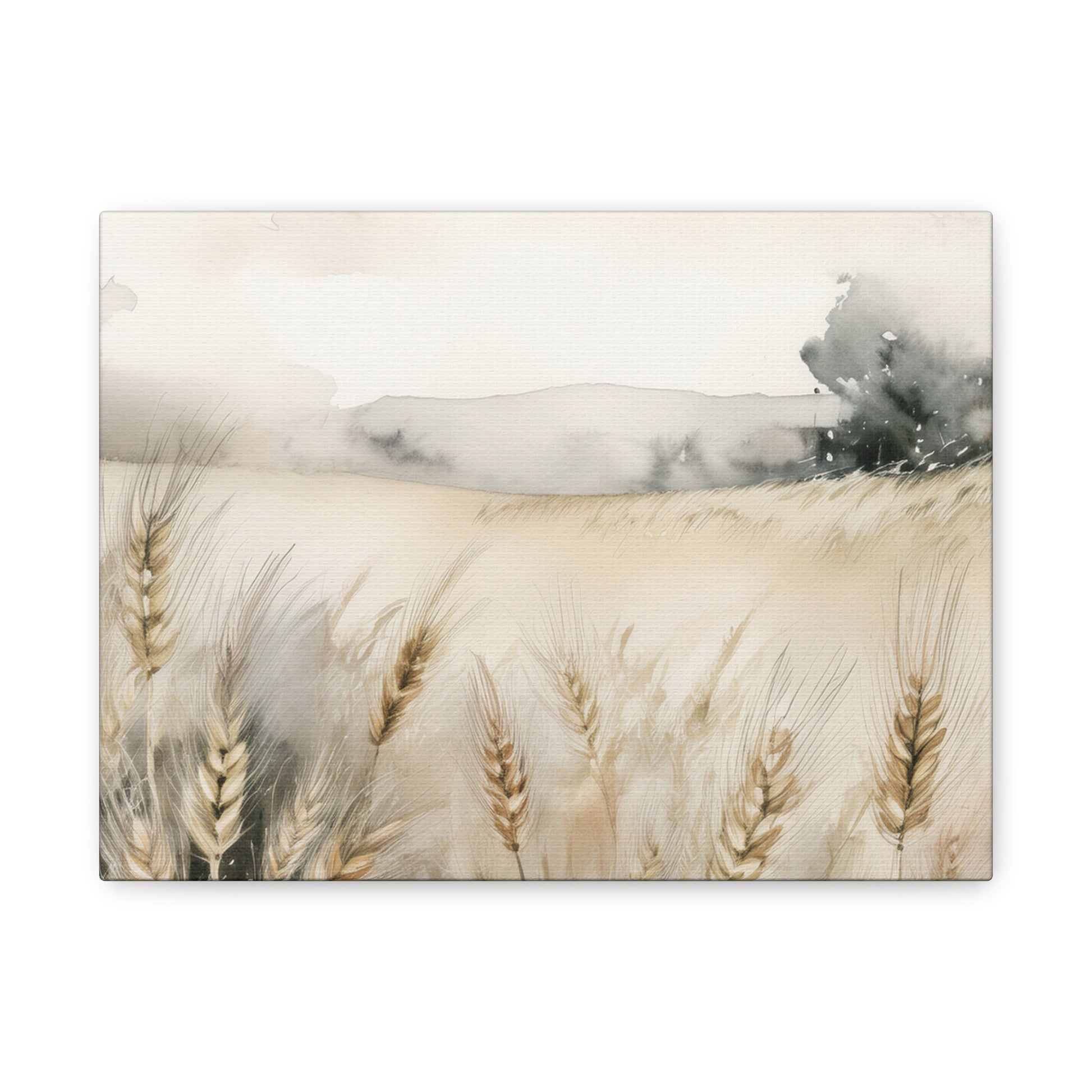 Canvas Wall Art - Field in the Mist
