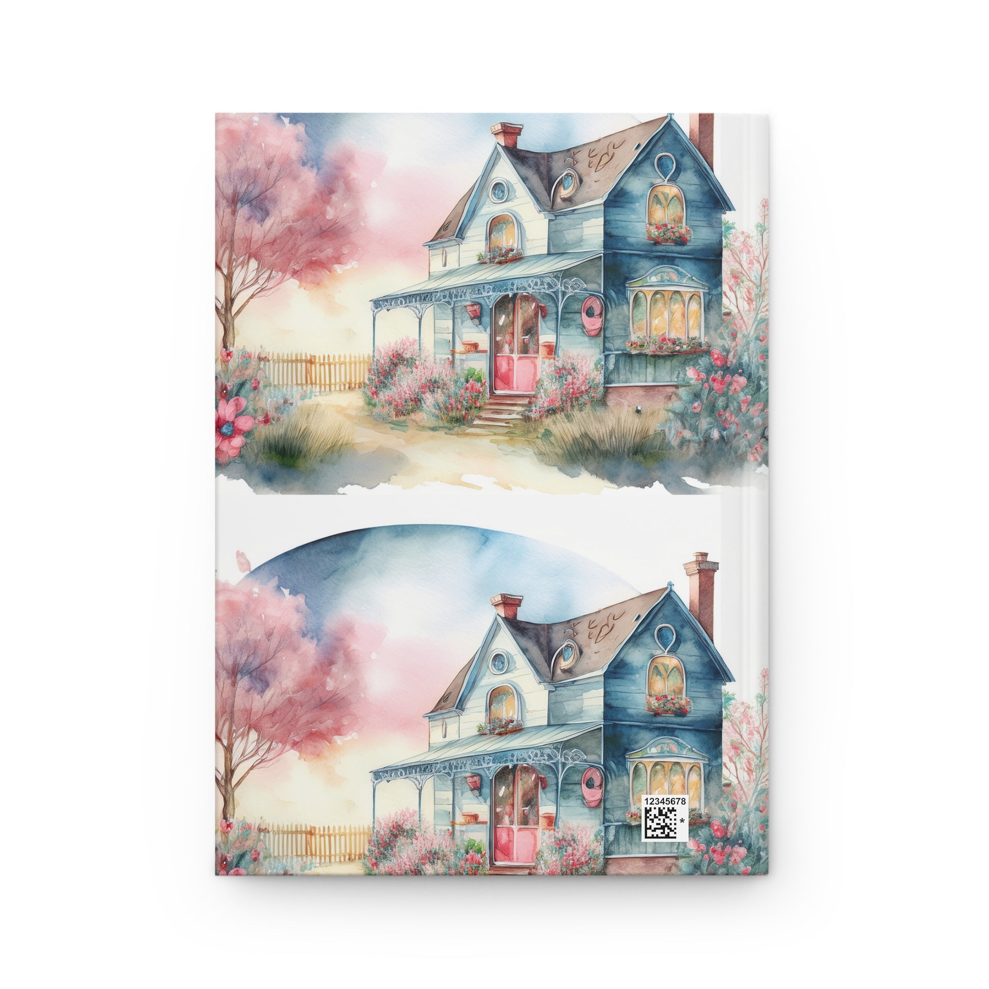 Notebook – Cottage & Pink Blossoms