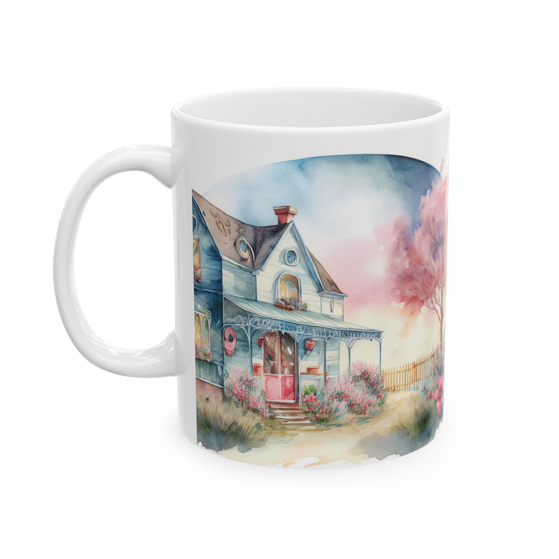 Ceramic Mug – Cottage & Blossoms
