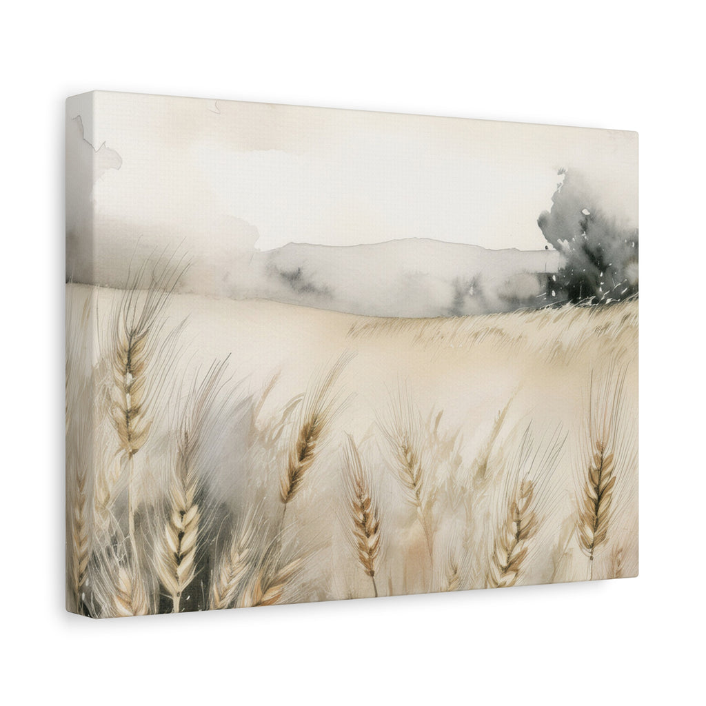 Canvas Wall Art - Field in the Mist
