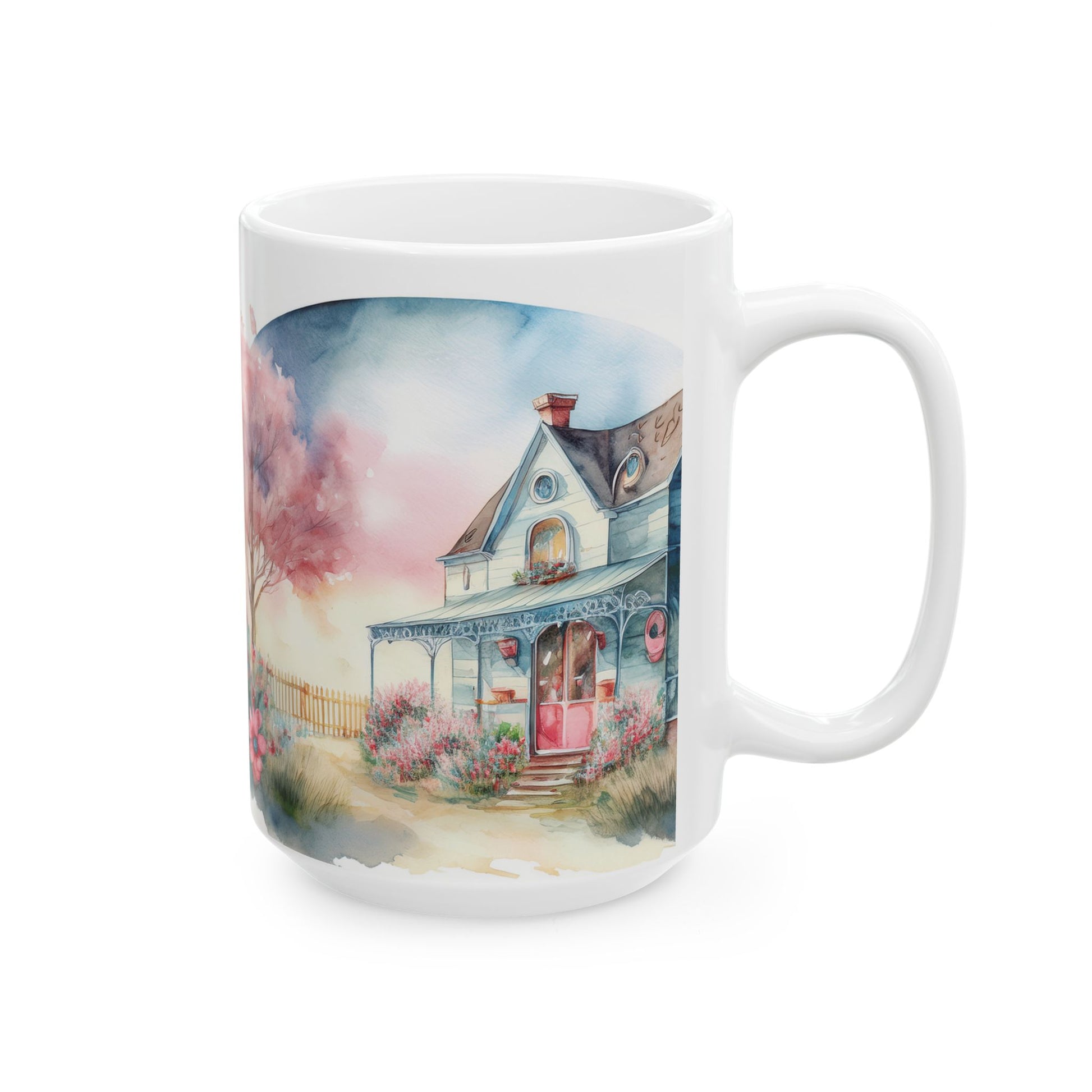 Ceramic Mug – Cottage & Blossoms