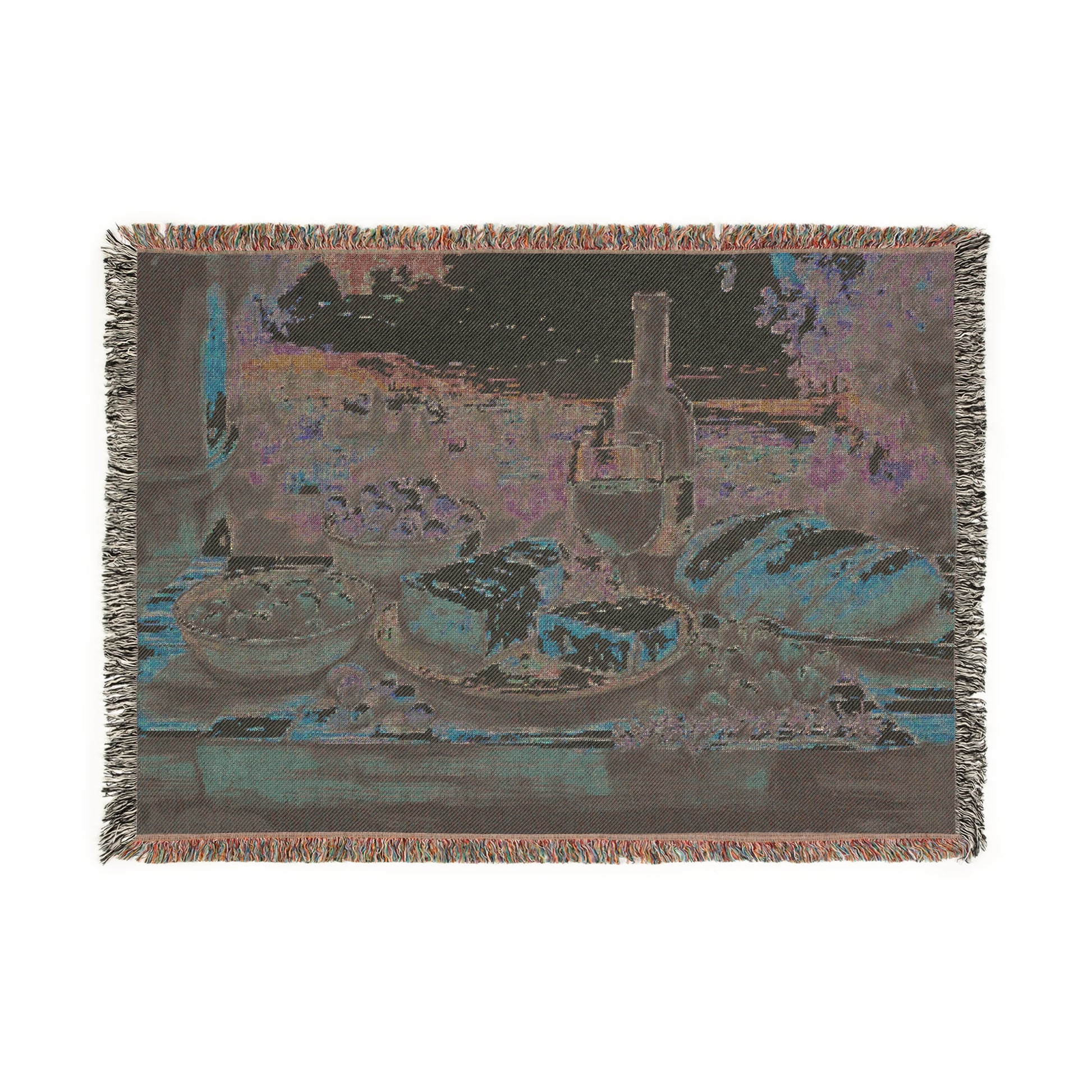 Woven Blanket – Mediterranean Table