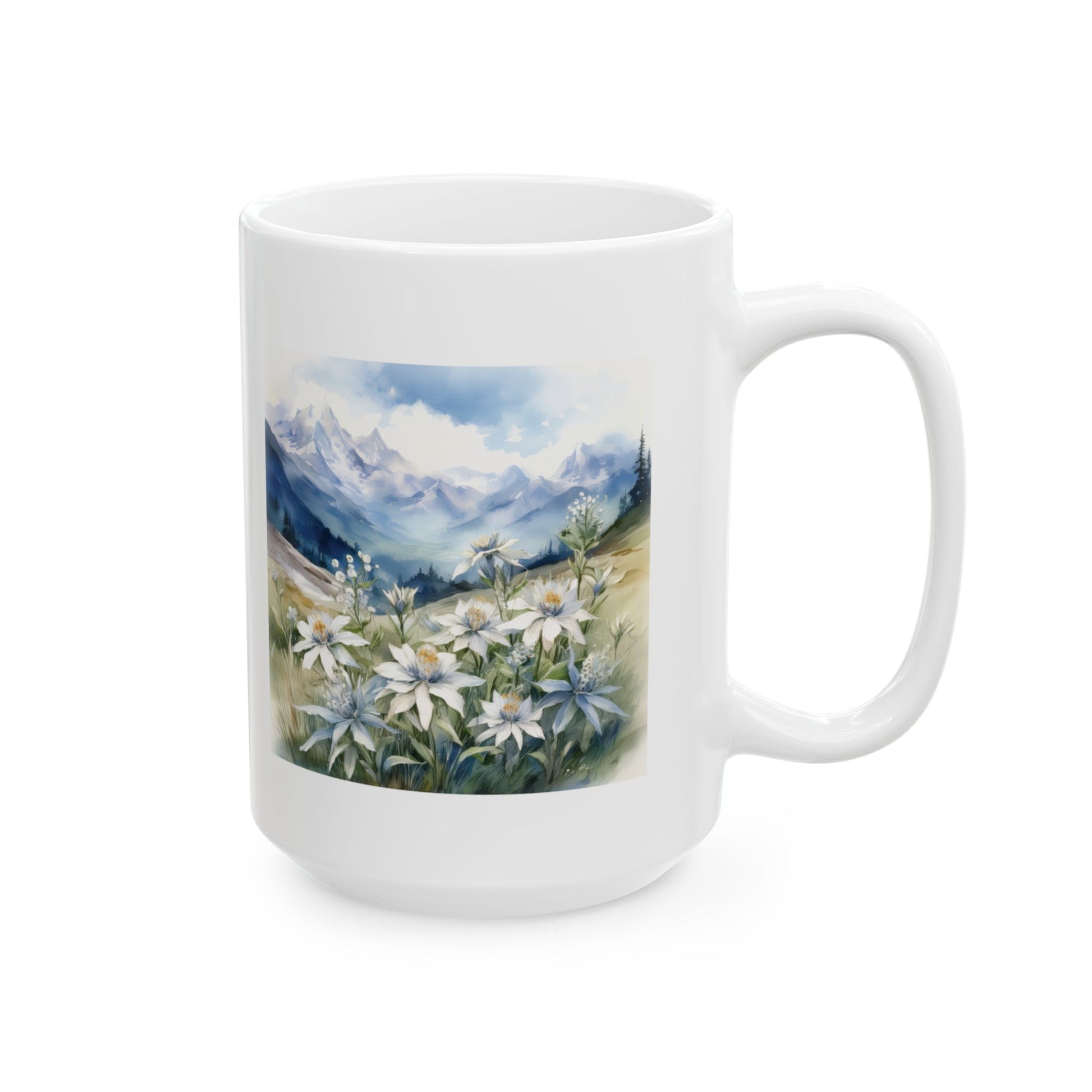 Ceramic Mug – Alpine Bloom