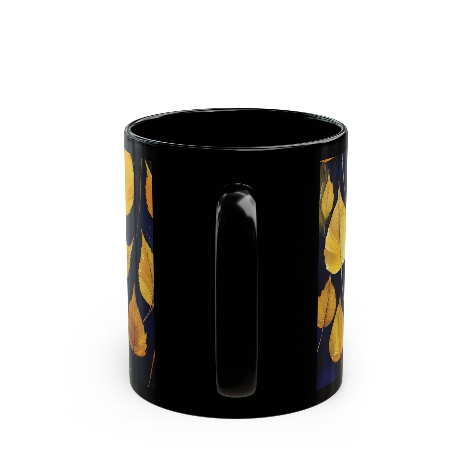 Ceramic Mug – Aspen Leaves