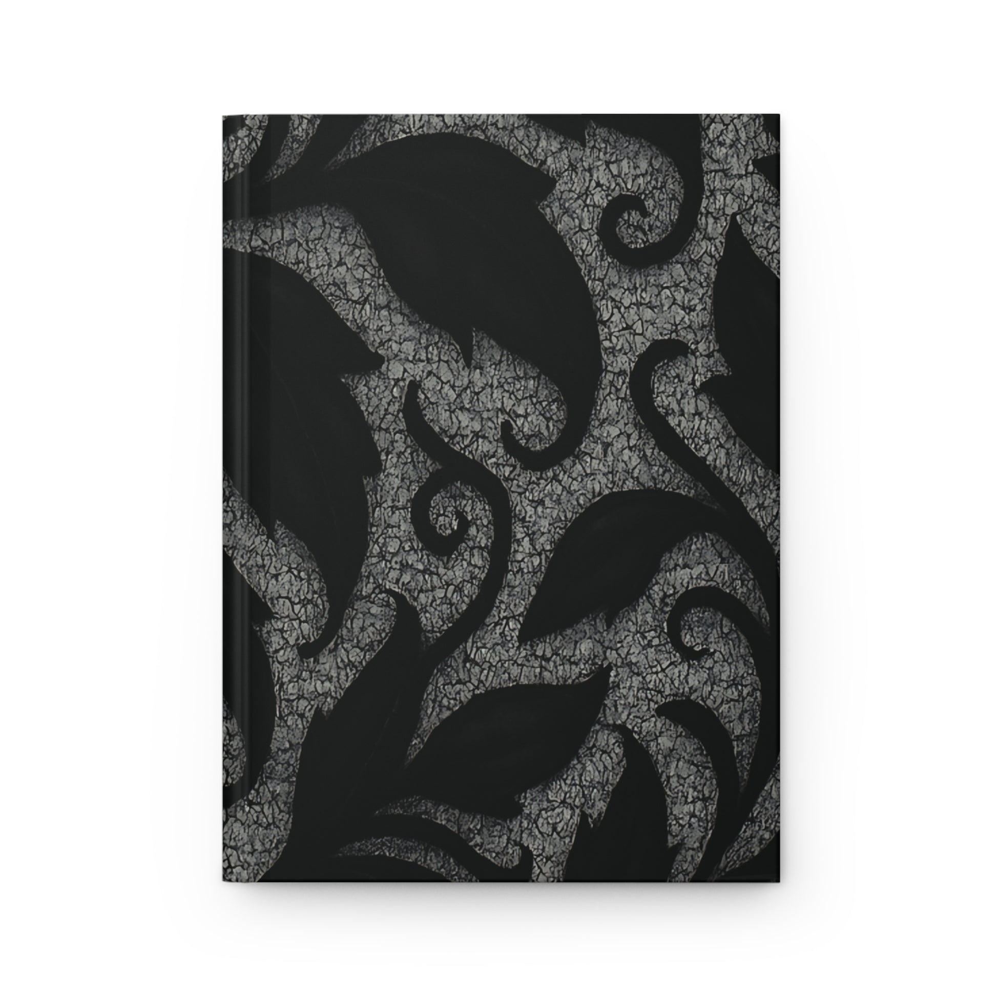 Notebook – Midnight Elegance Leaves
