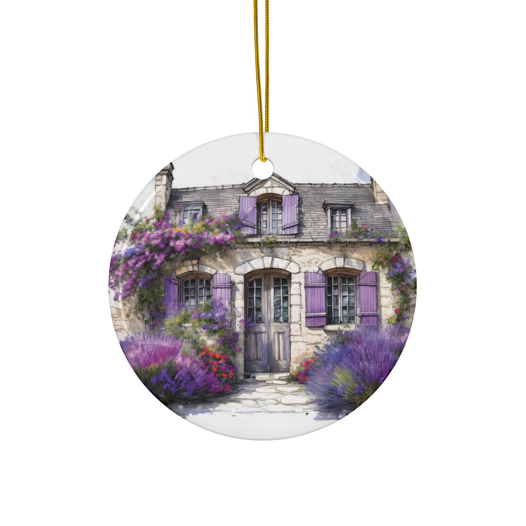 Ceramic Ornament – French Stone Cottage
