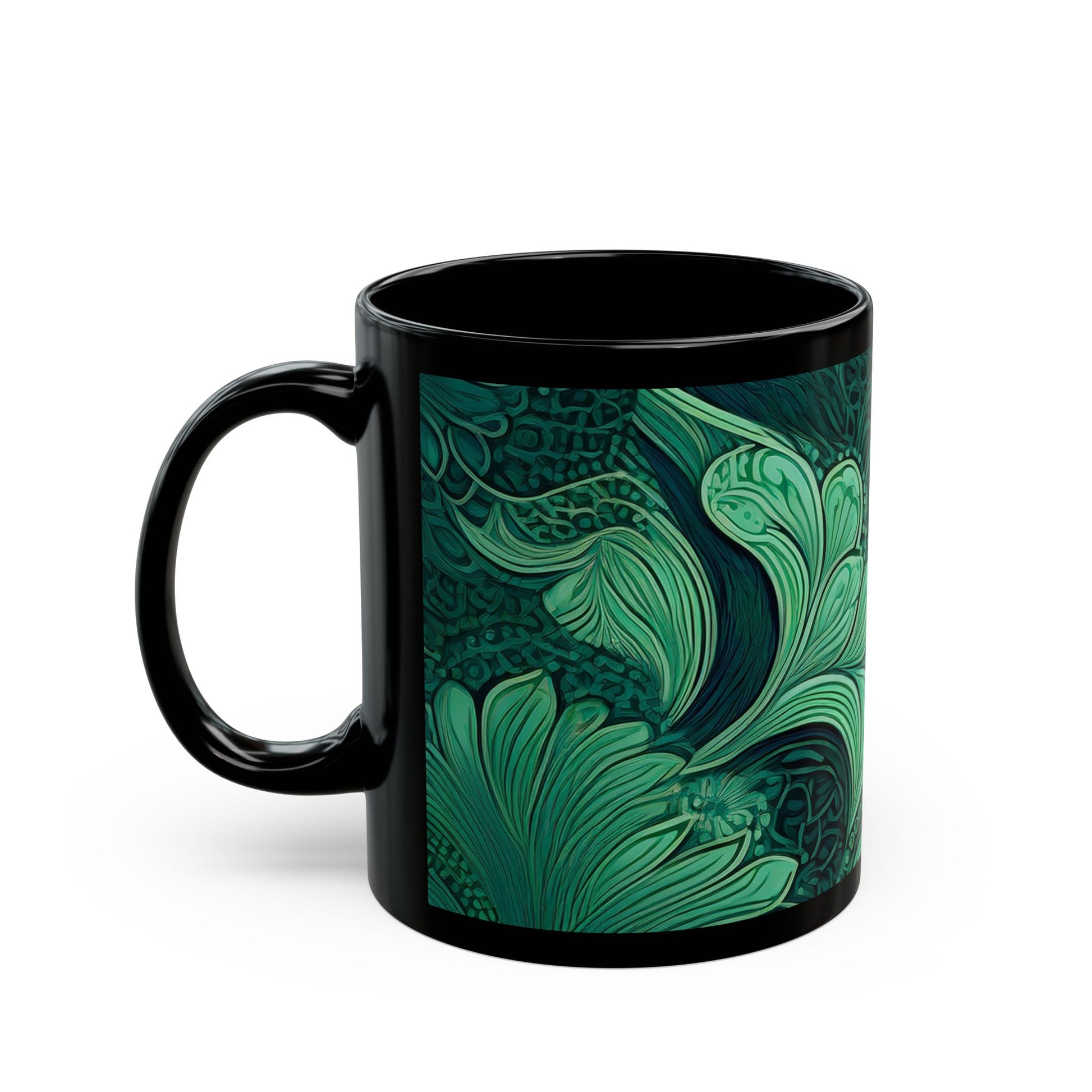 Ceramic Mug - Midnight Emerald