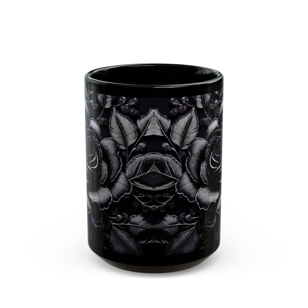 Mug - Midnight Elegance Rose