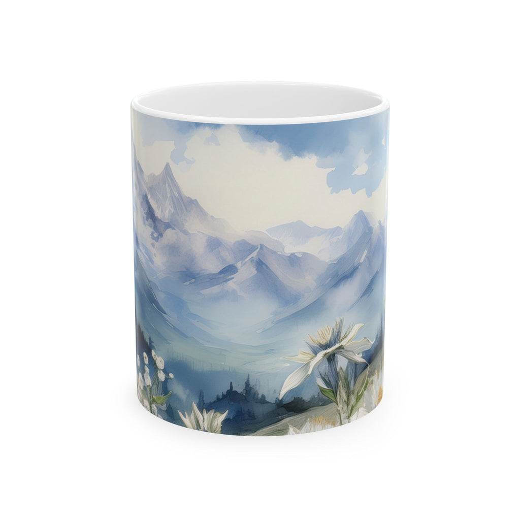 Ceramic Mug – Edelweiss Alps