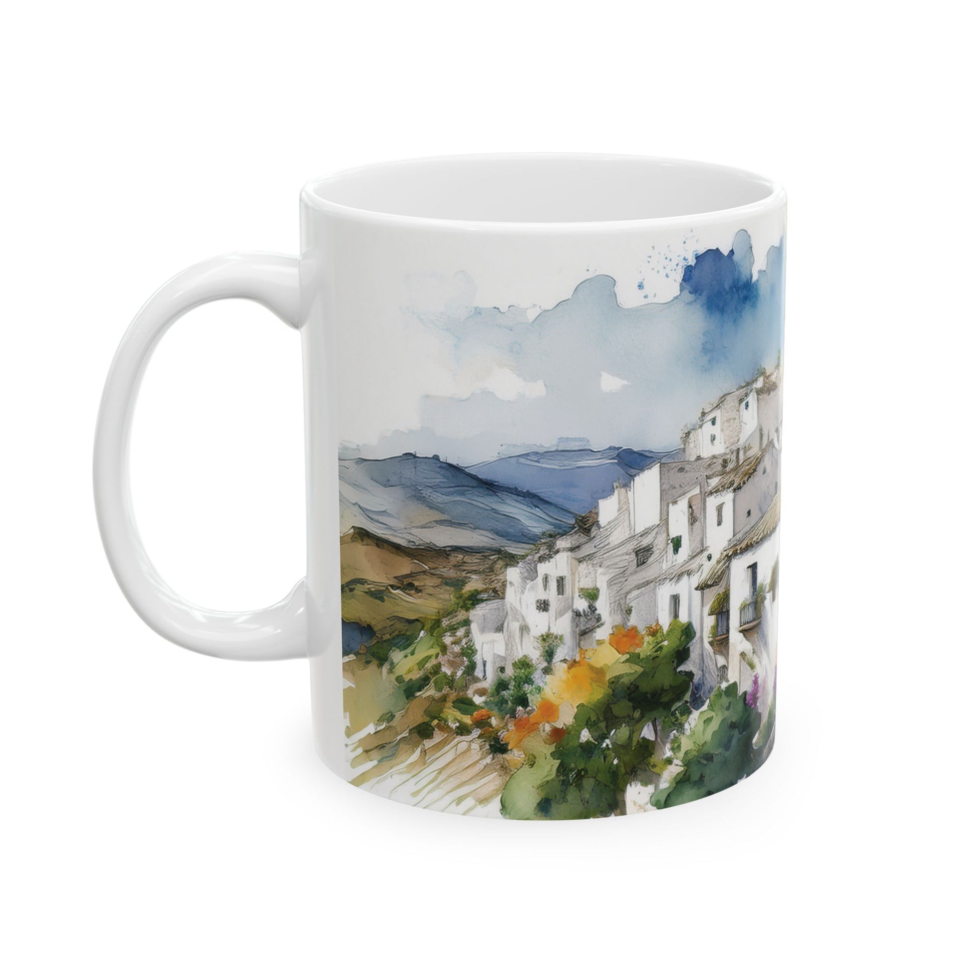 Ceramic Mug – Spain White Village