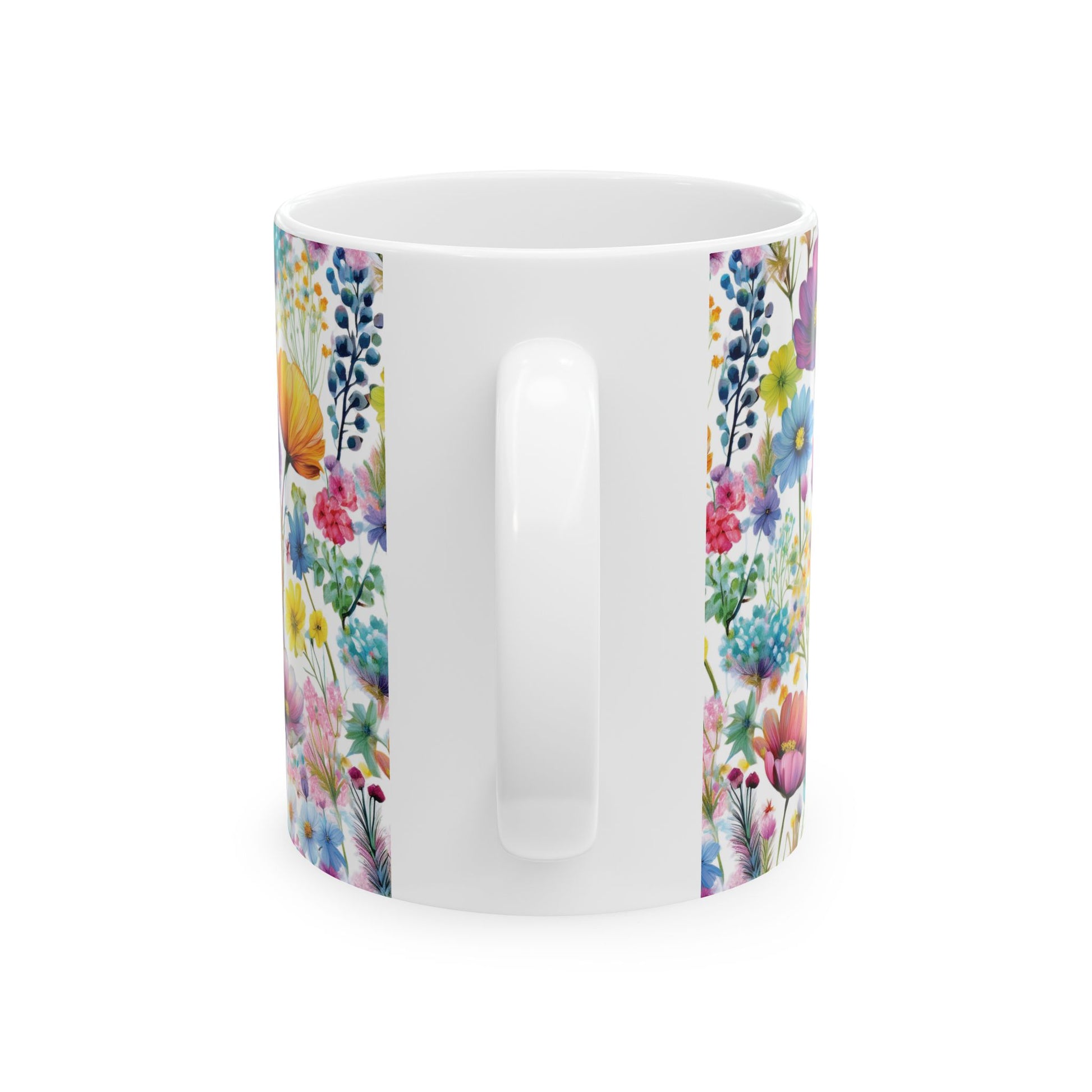 Ceramic Mug – Colorful Wildflowers
