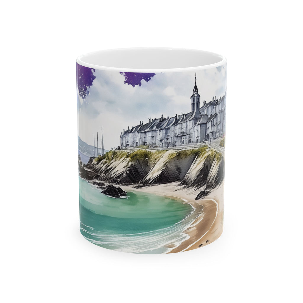 Ceramic Mug – Coastal Village