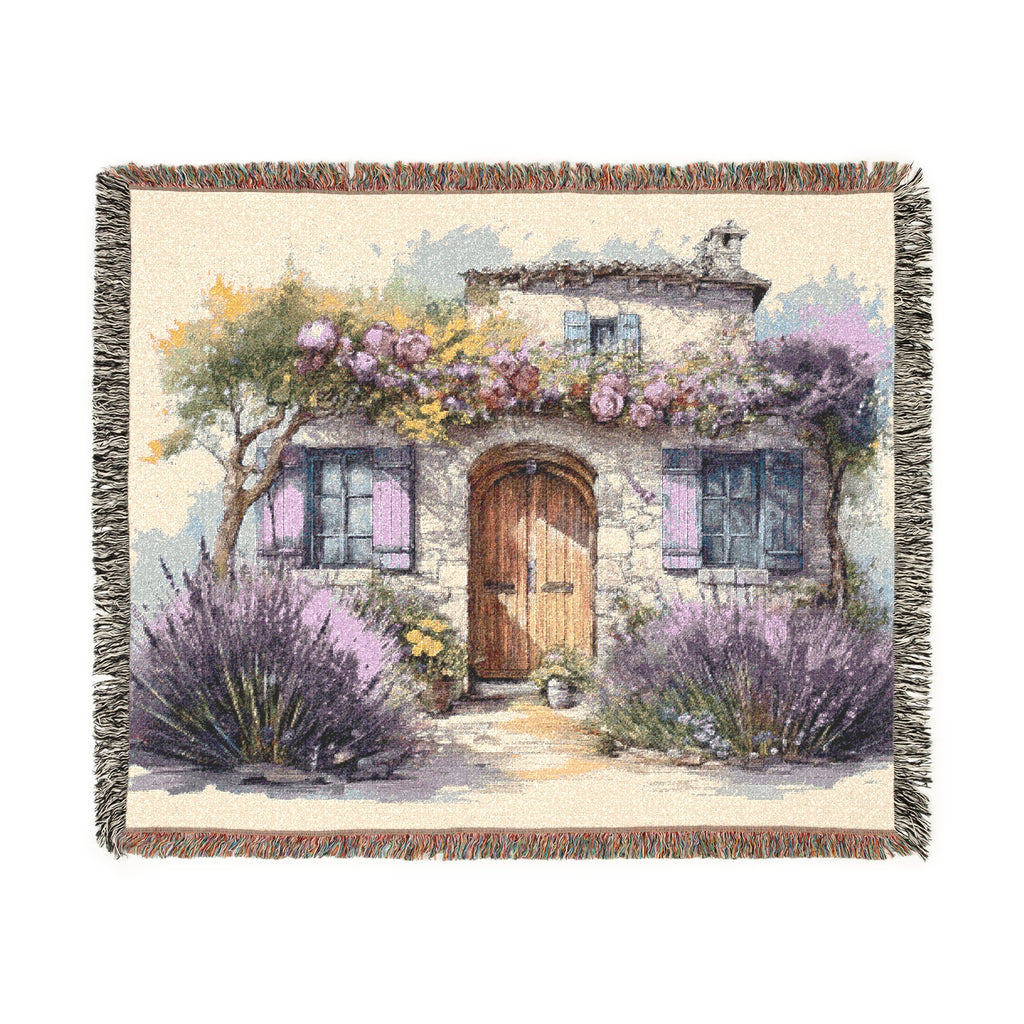 Woven Blanket - French Stone Cottage