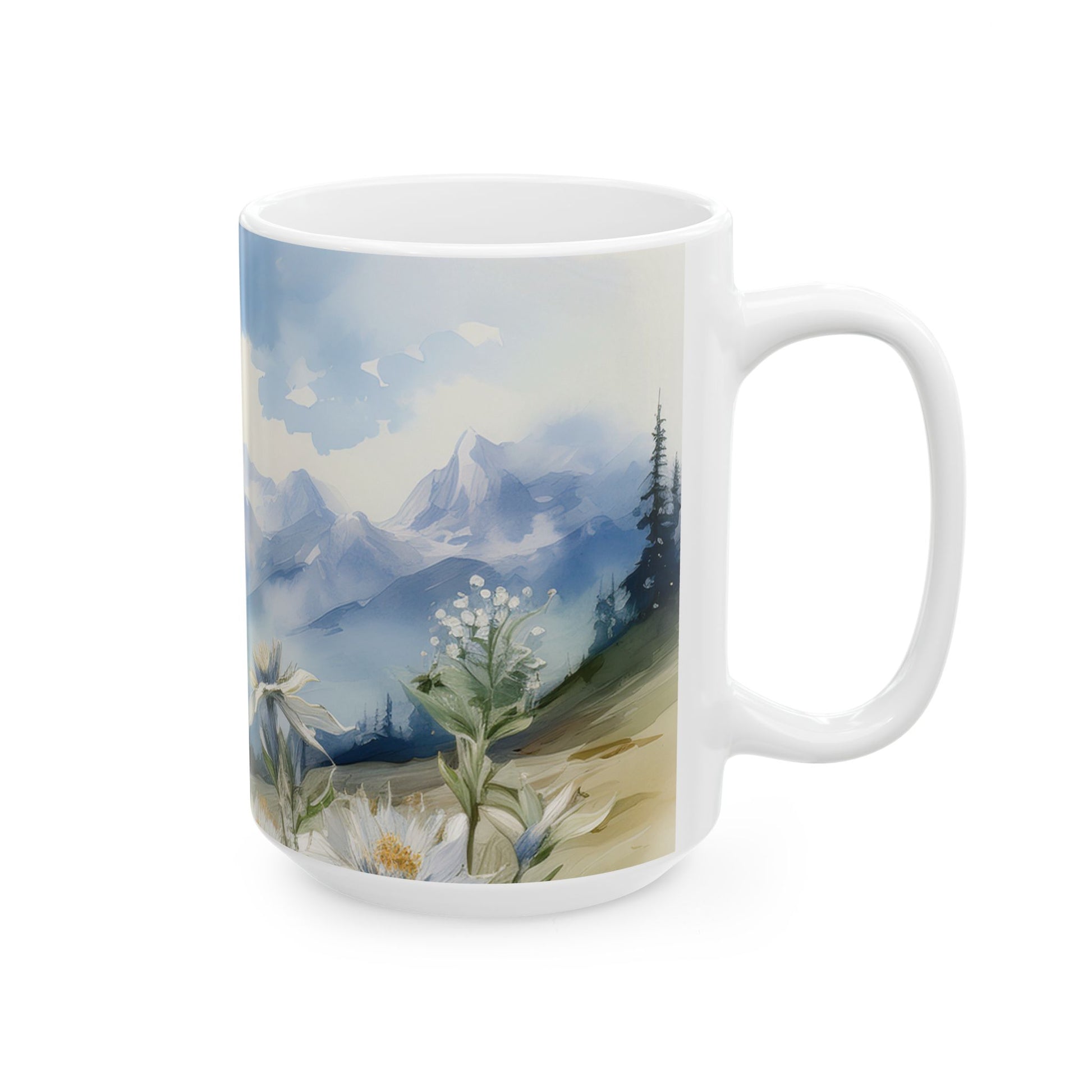 Ceramic Mug – Edelweiss Alps