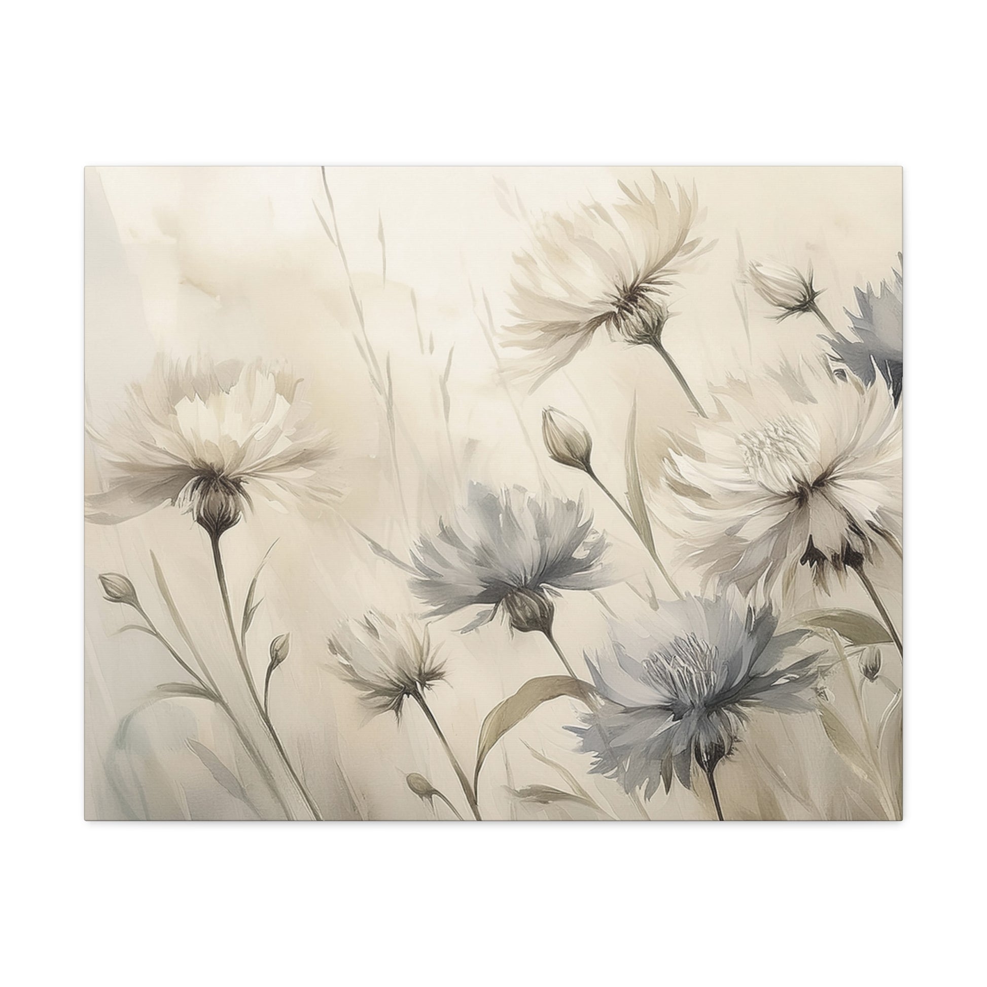 Canvas Wall Art – Faded Cornflowers