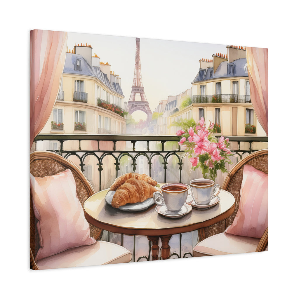 Canvas Wall Art –Breakfast in Paris