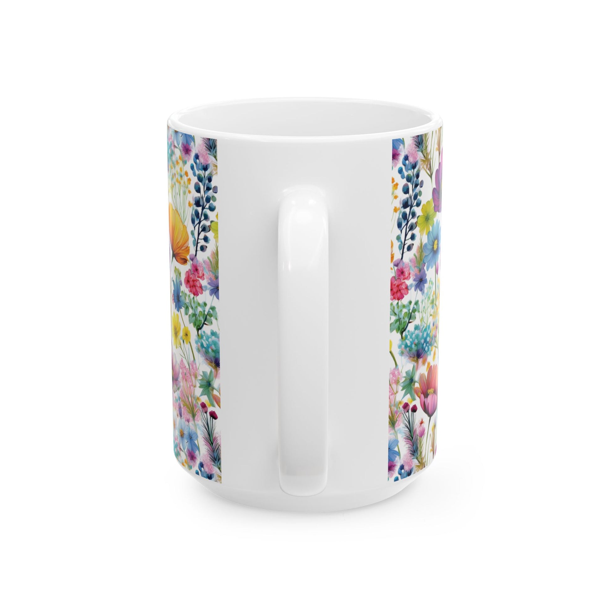 Ceramic Mug – Colorful Wildflowers