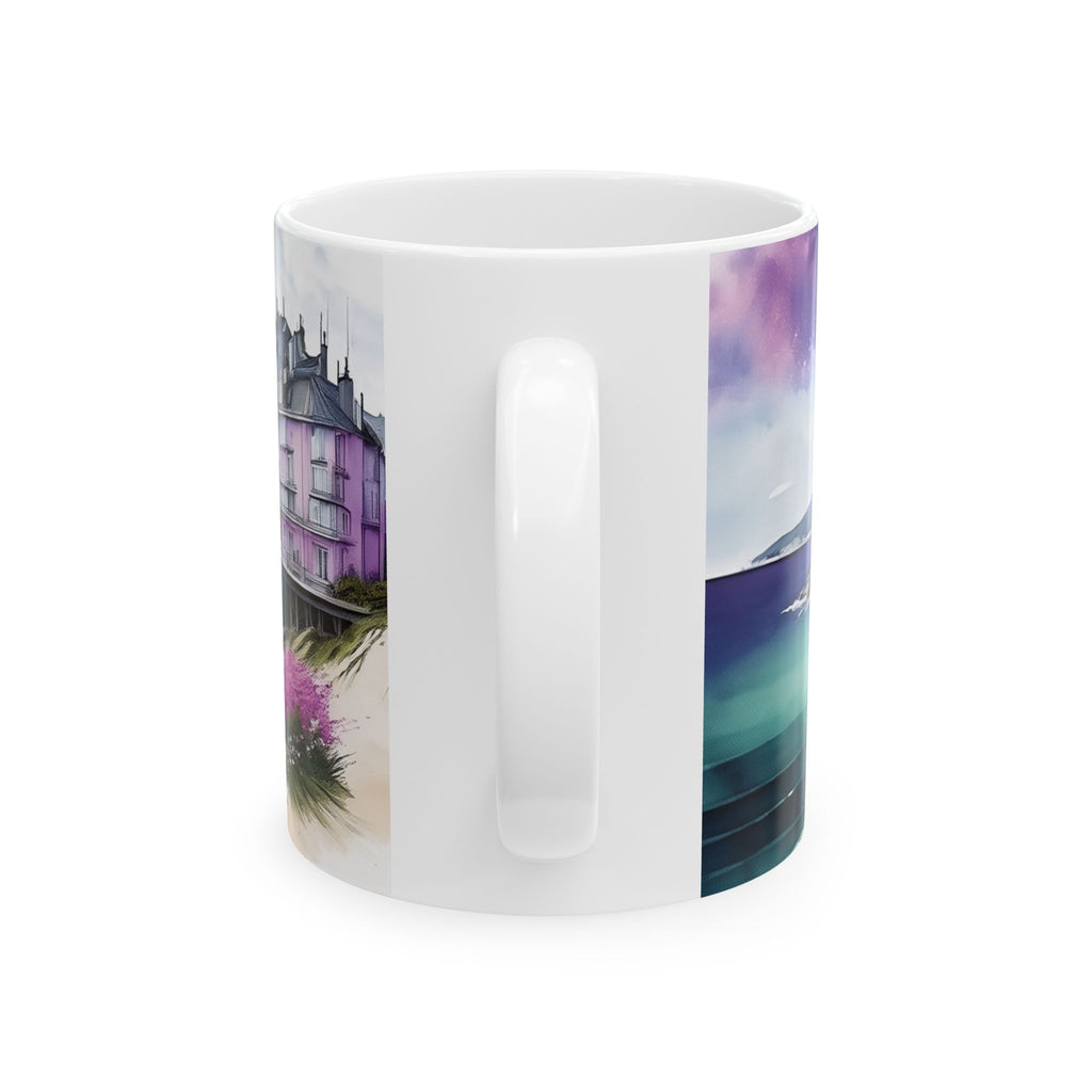 Ceramic Mug – Coastal Village